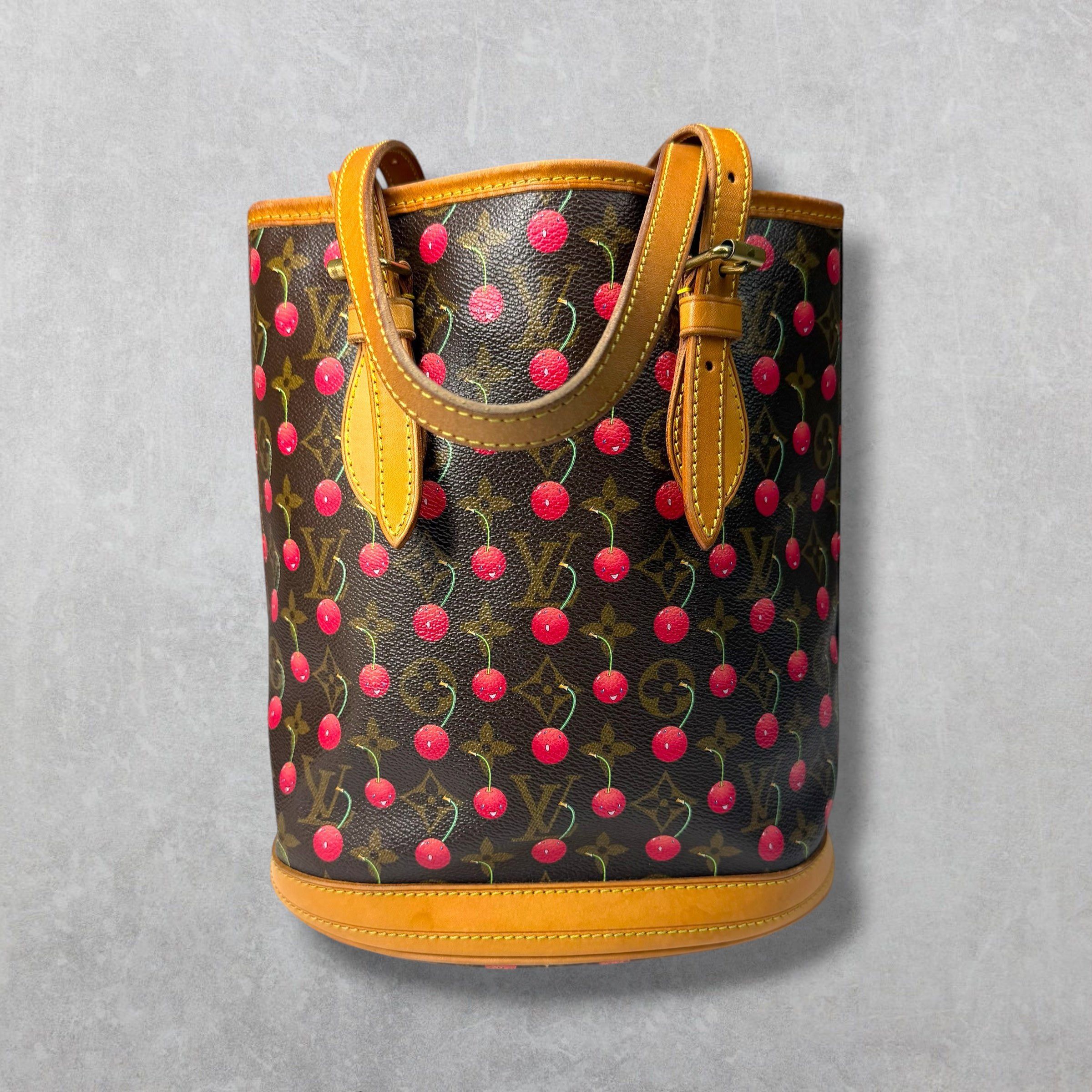 Louis Vuitton Louis Vuitton Murakami Cerises Bucket Bag Size ONE SIZE - 1 Thumbnail