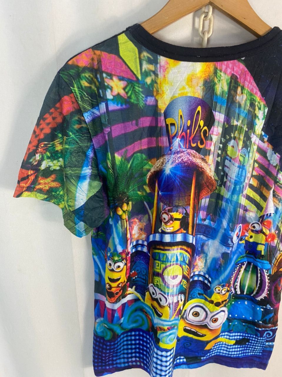 Universal Studios Minion illumination fullprint tshirt by universal studios Size US M / EU 48-50 / 2 - 11 Thumbnail