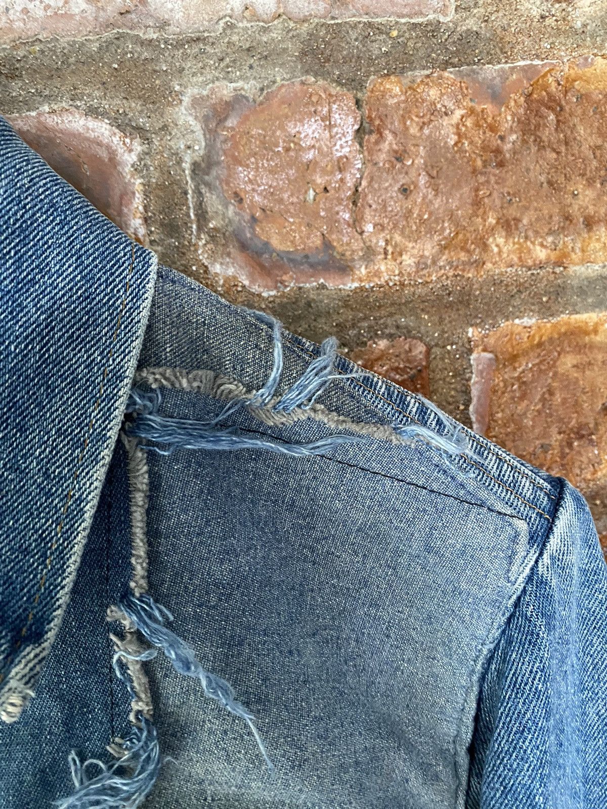 Nepenthes 1990s Rebuild by Remake Denim in US patchwork Size US S / EU 44-46 / 1 - 14 Thumbnail