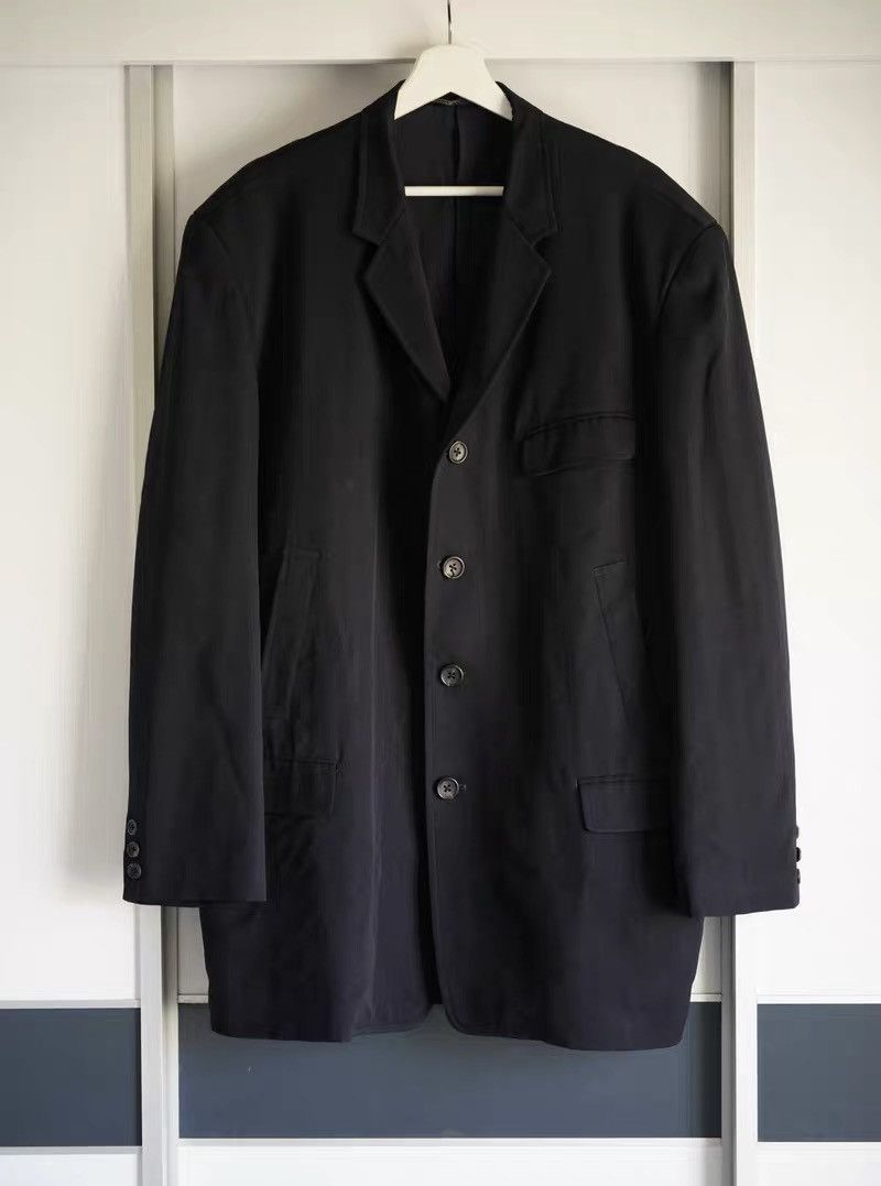 Yohji Yamamoto Yohji Yamamoto 93AW Multi-Pocket Wool Blazer Size 40R - 1 Thumbnail