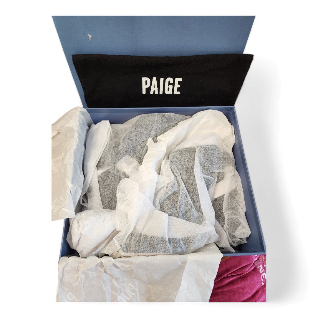 Paige Paige Mimi Black Suede Block Heel Bootie Women's Size 10.5 Size US 10.5 / IT 40.5 - 14 Thumbnail