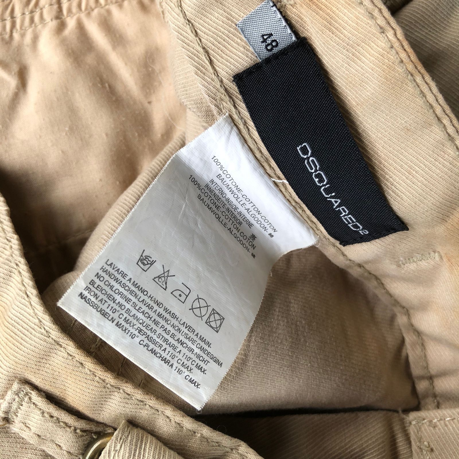 Dsquared2 Dsquared Big Pocket Cargo Pants Size US 32 / EU 48 - 4 Thumbnail