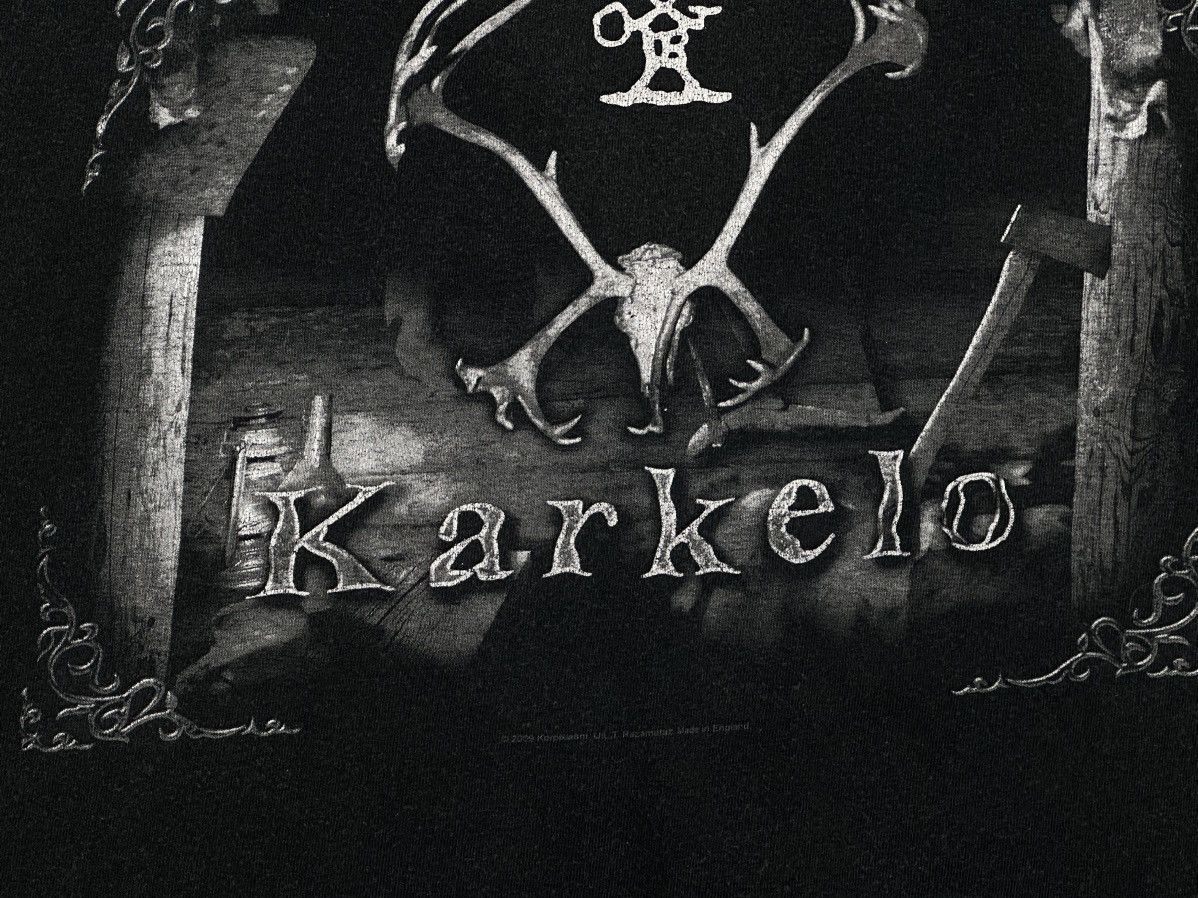 Band Tees Vintage Korpiklaadi Karkelo 2009 Finnish Metal Band Tee Size US XL / EU 56 / 4 - 9 Thumbnail