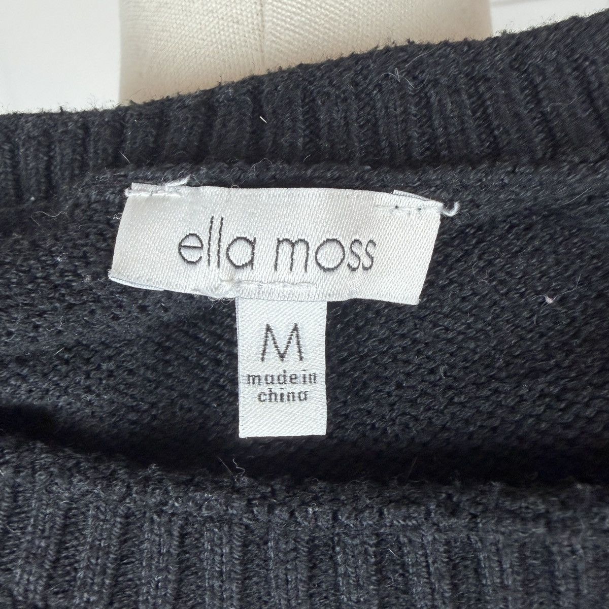 Other Ella moss black knit sweater Size M / US 6-8 / IT 42-44 - 3 Thumbnail