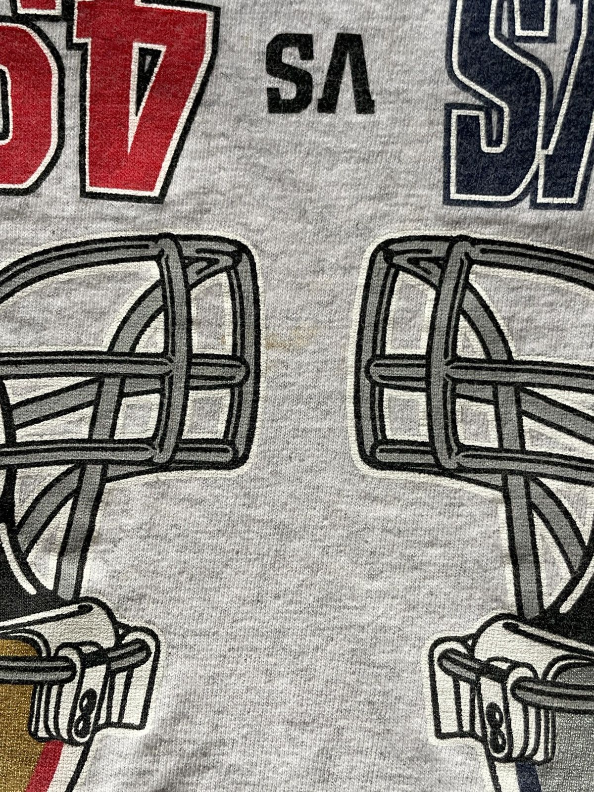Nutmeg Vintage Nutmeg 1994 NFC Championship T-Shirt Grey RARE Size US M / EU 48-50 / 2 - 6 Thumbnail