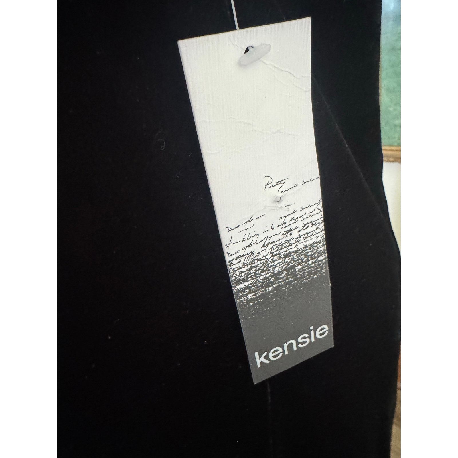 Other NWT Kensie Black Velvet Off Shoulder Dress Size Large Size L / US 10 / IT 46 - 4 Thumbnail