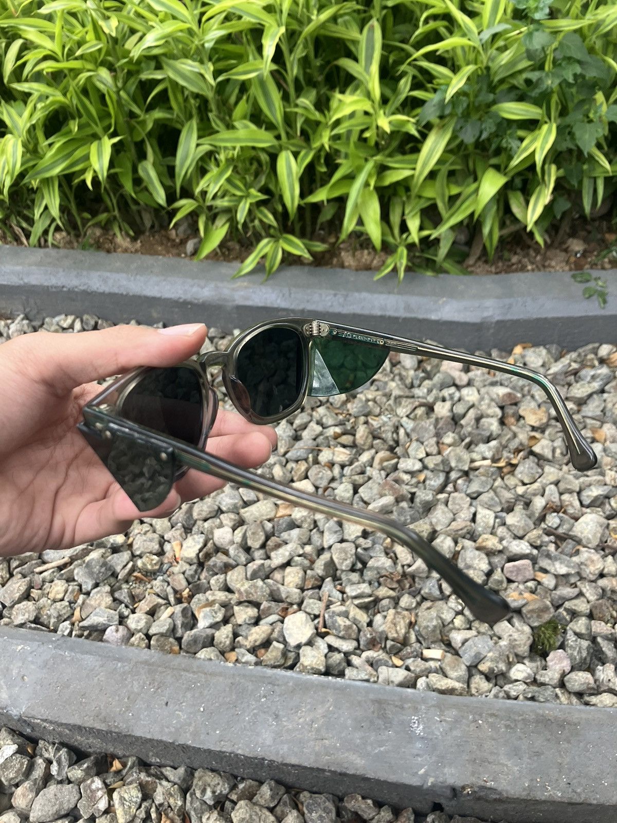 American Optical American Optical Vintage Sunglasses Green Size ONE SIZE - 4 Thumbnail