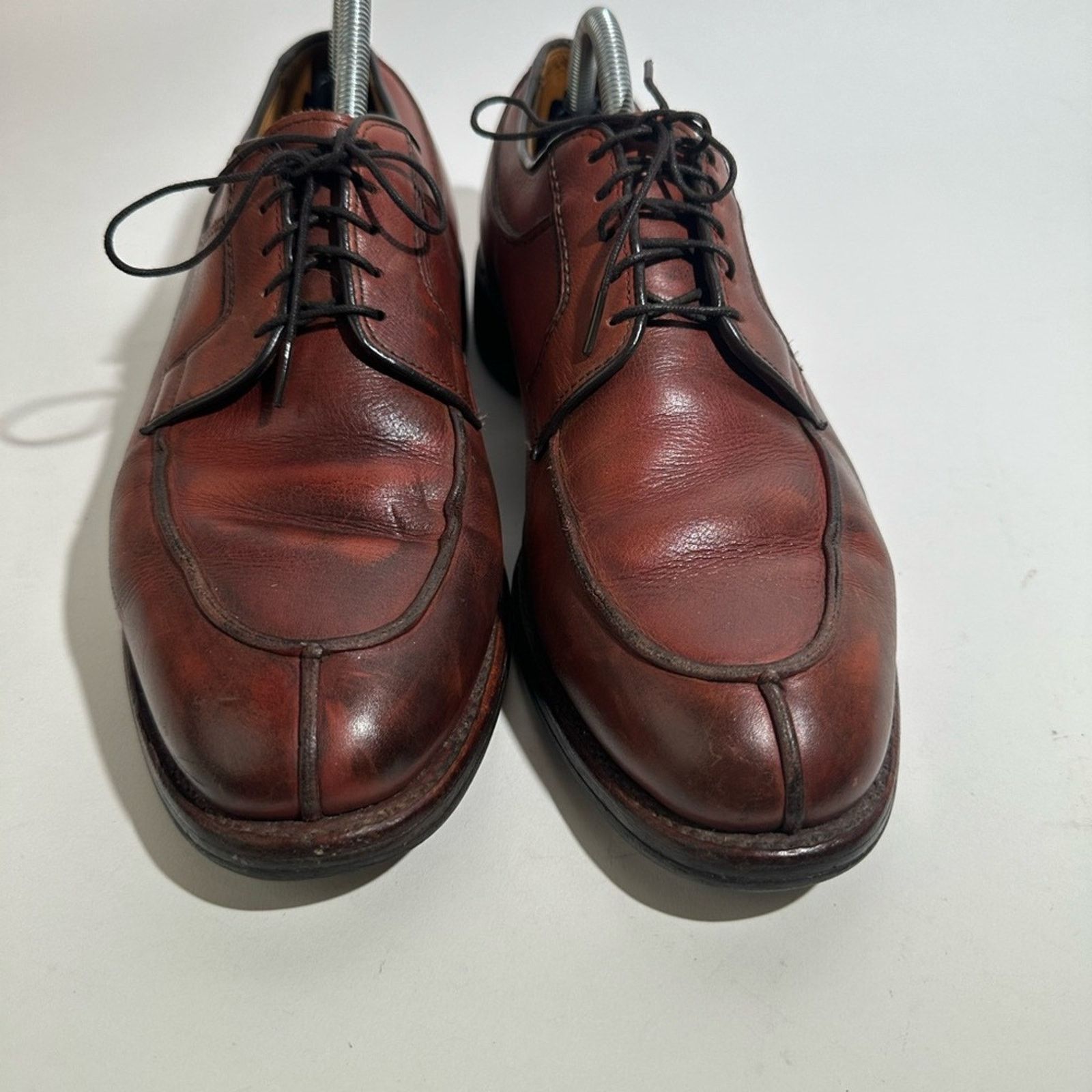 Allen Edmonds Allen Edmonds Stockbridge 3753 Split Toe Blucher Dress Shoes Size US 9.5 / EU 42-43 - 5 Thumbnail