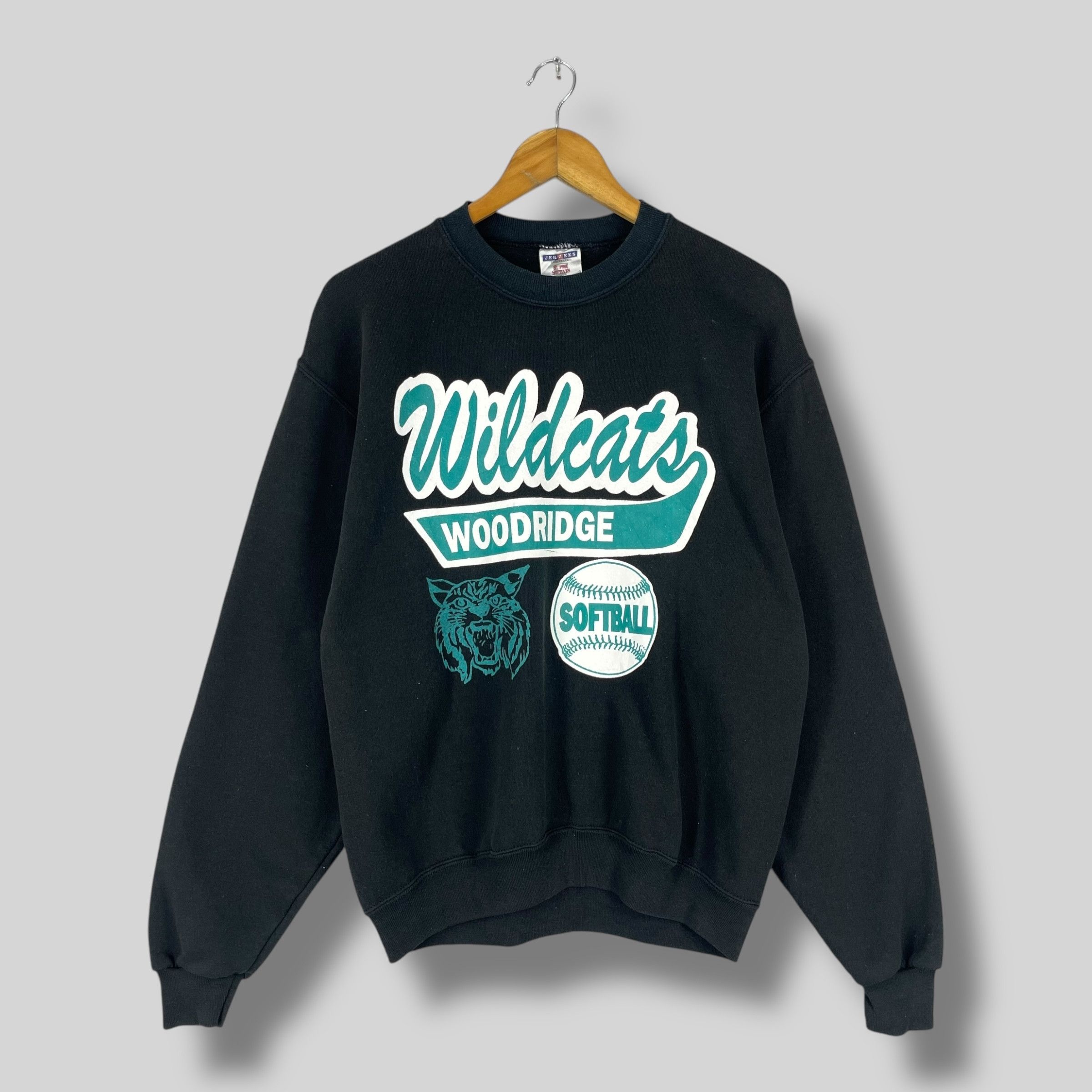 Vintage Vintage Y2K Woodridge WILDCATS Baseball Sweatshirt Size US S / EU 44-46 / 1 - 1 Thumbnail