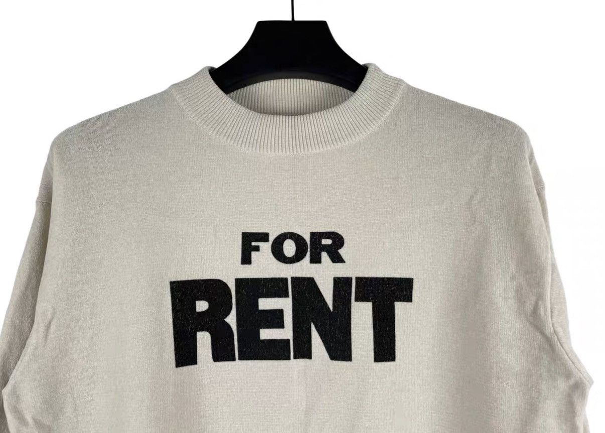 ERL ERL "For Rent" Logo Knit Sweater J31 Size US L / EU 52-54 / 3 - 3 Thumbnail