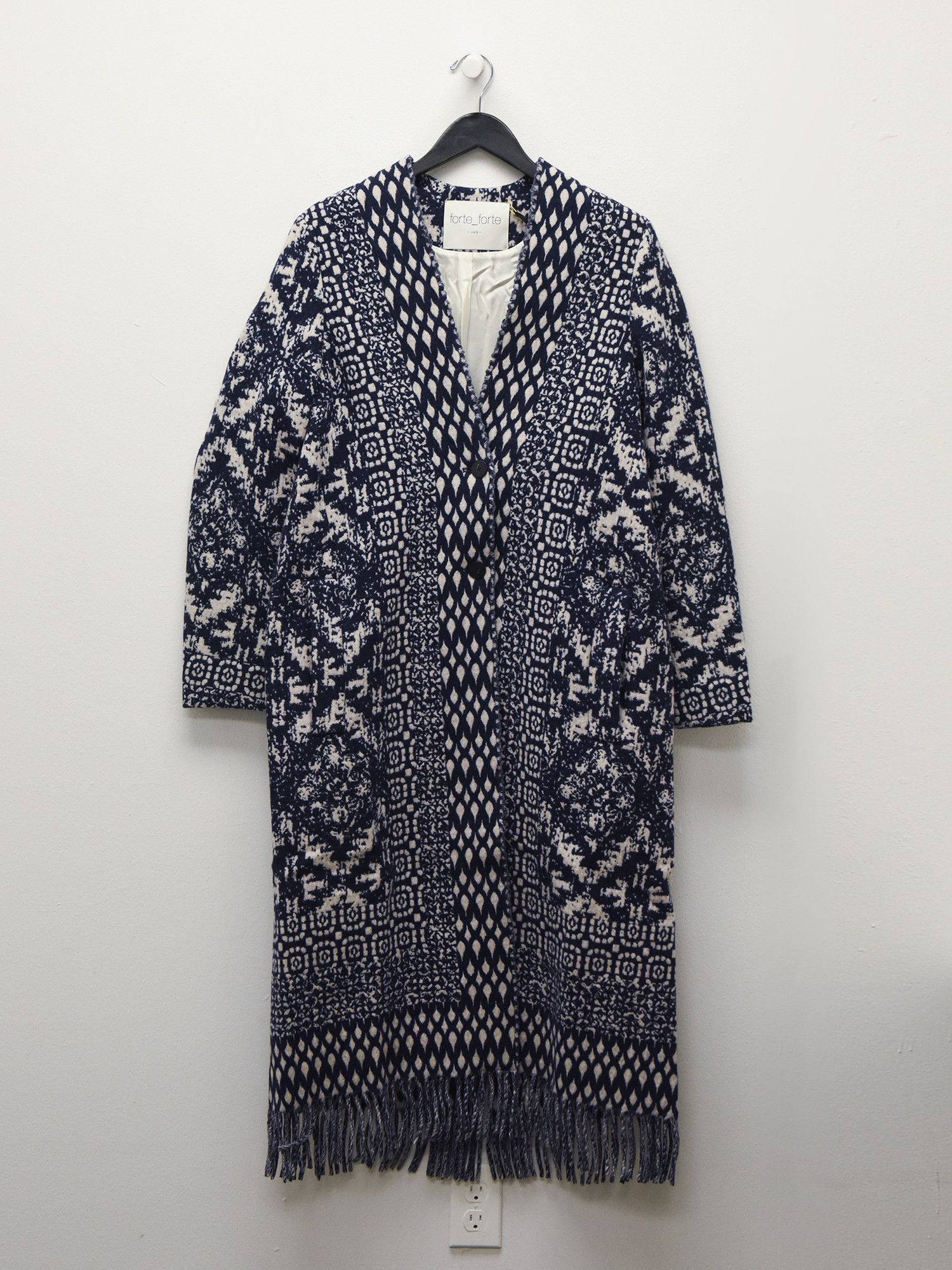 forte_forte FORTE FORTE Womens Graphic Print Coat Size XS / US 0-2 / IT 36-38 - 1 Thumbnail