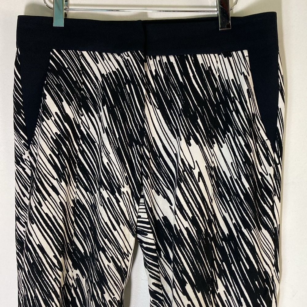 Sportmax Sportmax Max Mara Women’s Slim Scribble Pattern Pants Size 6 Size 28" / US 6 / IT 42 - 6 Thumbnail