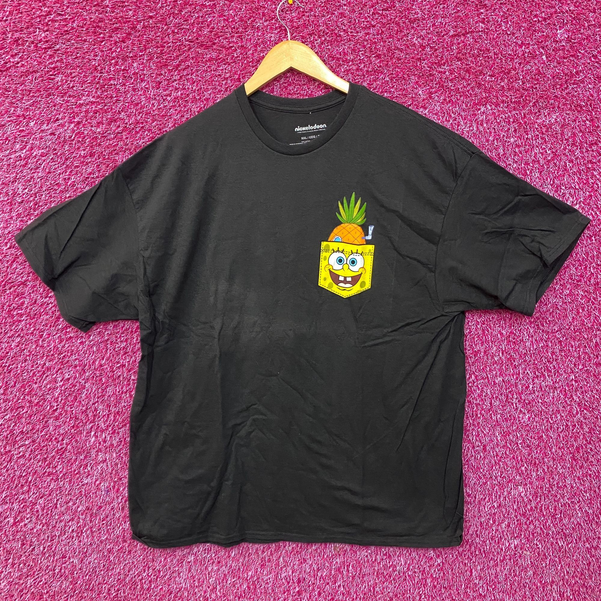 Nickelodeon Nickelodeon Spongebob Fake Pocket Spongebob T-Shirt 2XL Size US XXL / EU 58 / 5 - 1 Thumbnail
