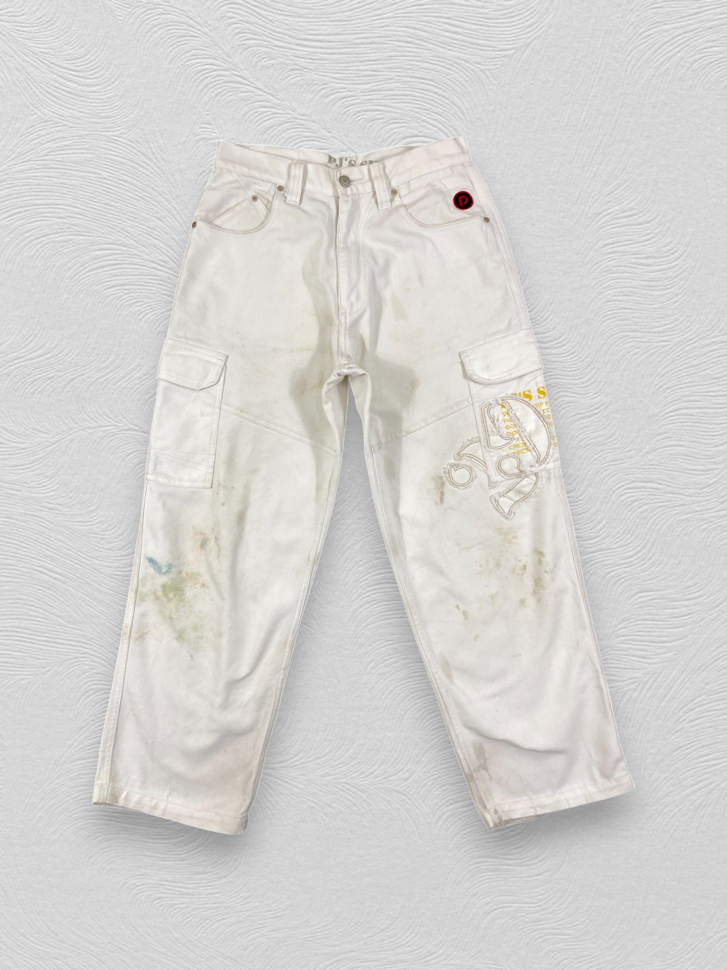 Japanese Brand PJs Surf Brand Cargo Pants Multi Pocket Pants -CP091 Size US 30 / EU 46 - 1 Thumbnail