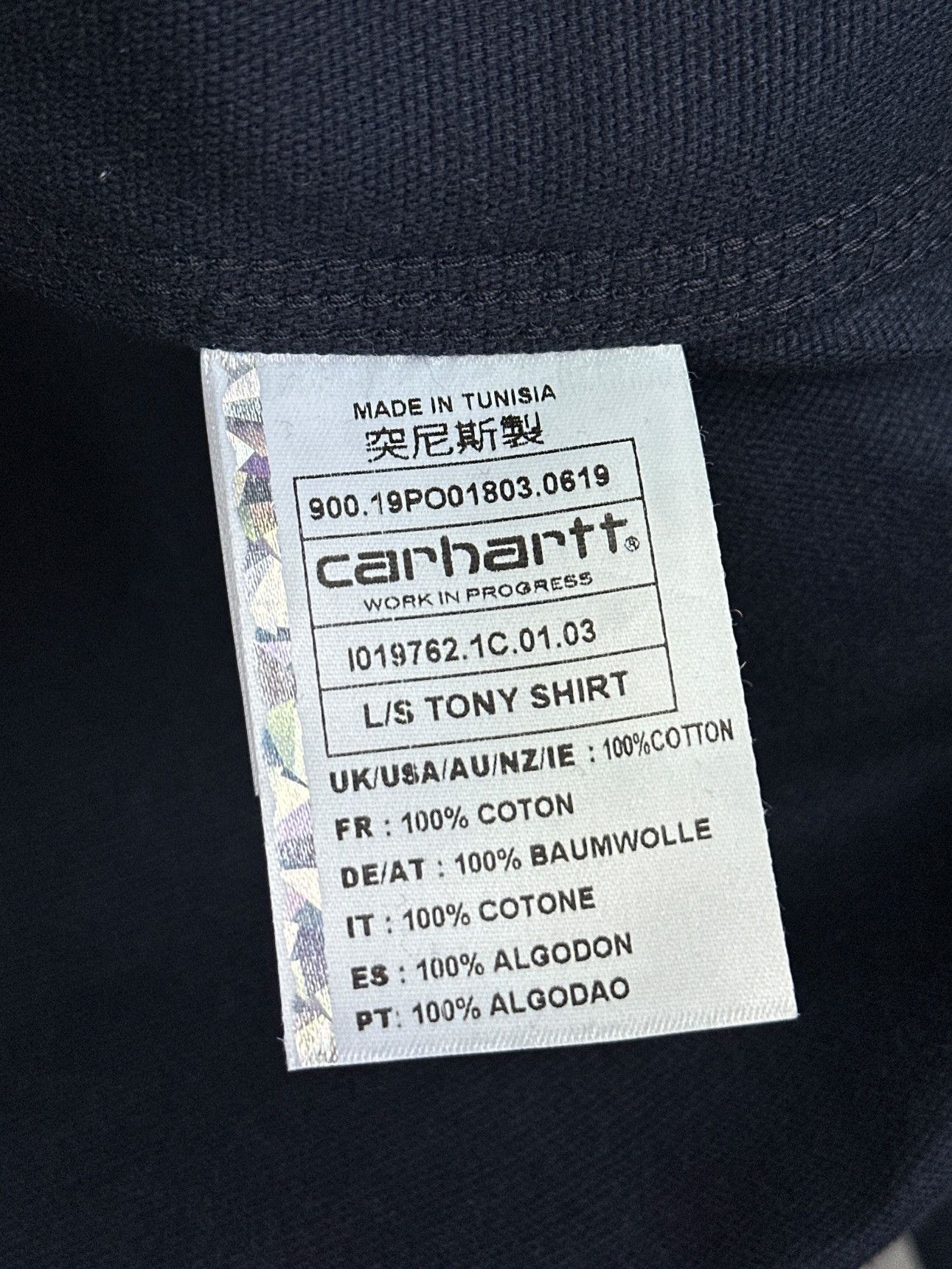Carhartt Carhartt WIP Tony Shirt Long Sleeve Size US XS / EU 42 / 0 - 10 Thumbnail
