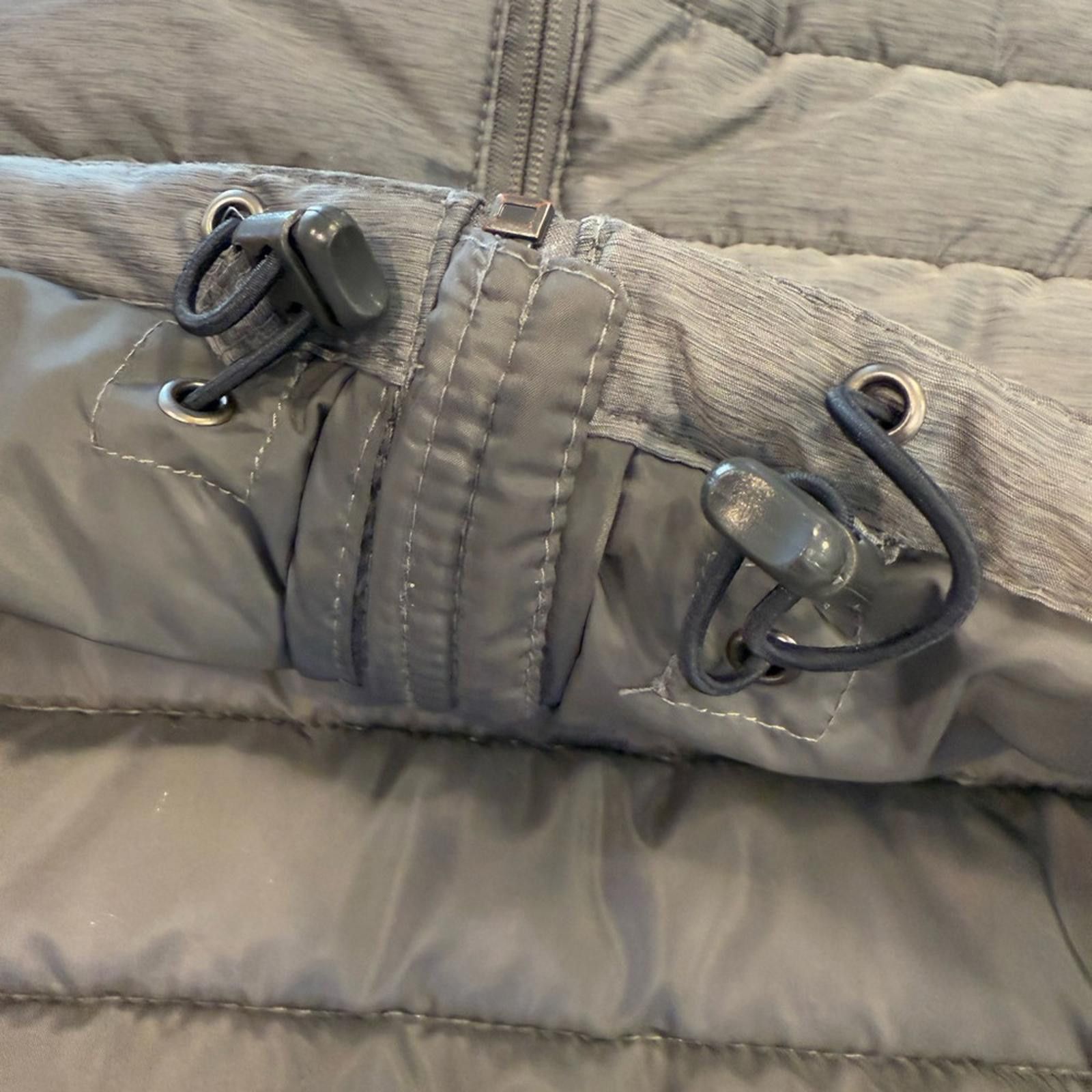 Other Tangerine gray puffer vest removable hood SZ LG Size L / US 10 / IT 46 - 9 Thumbnail