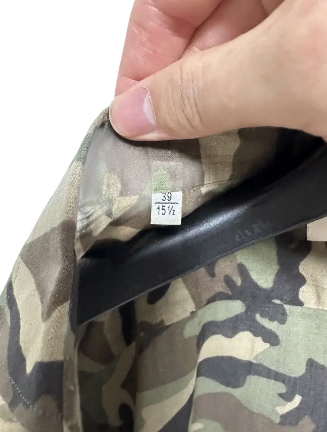 Saint Laurent Paris Saint Laurent Camouflage Shirt Size US M / EU 48-50 / 2 - 6 Thumbnail