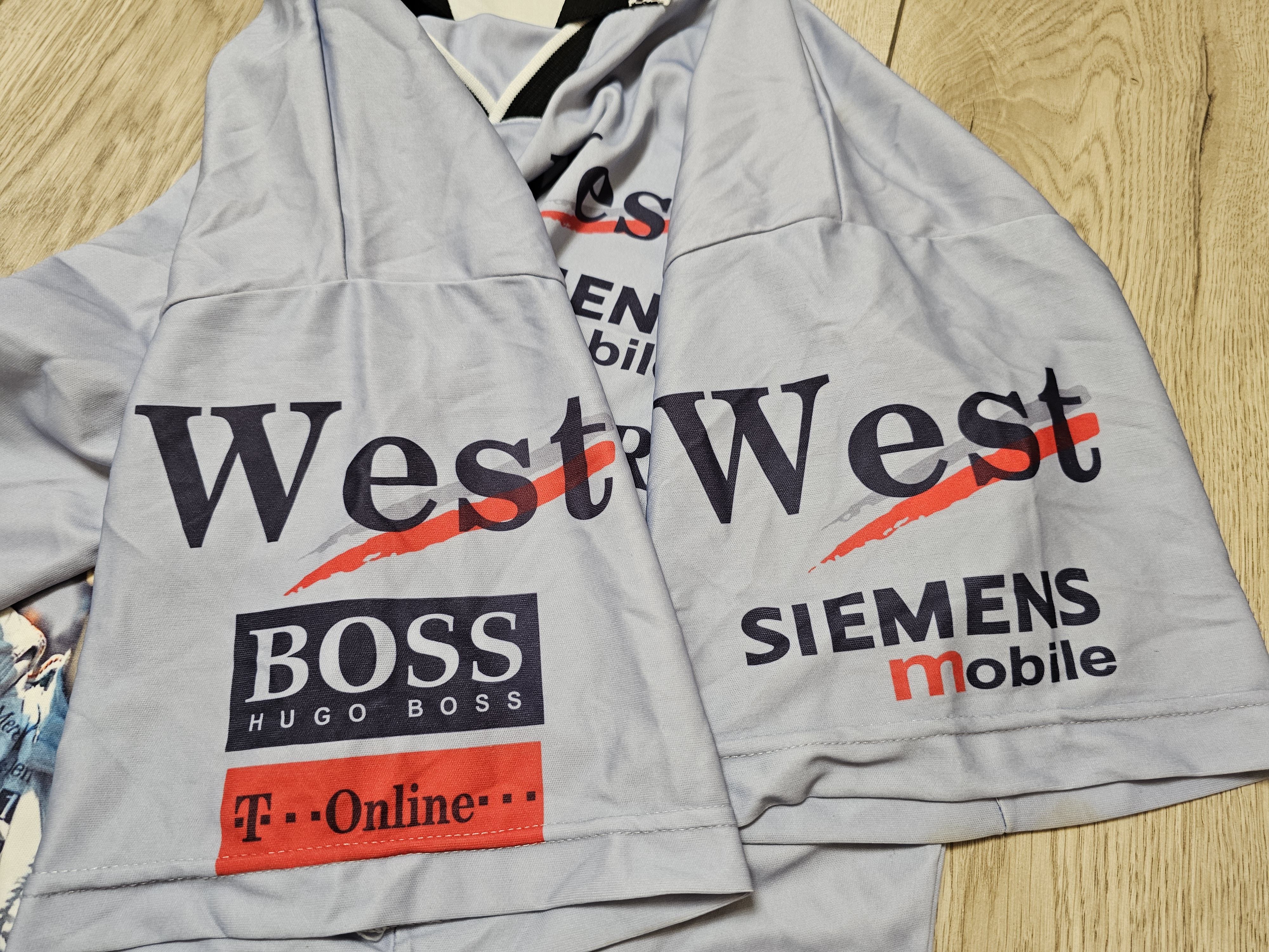 Formula 1 × Mercedes-Benz × Vintage MERCEDES BENZ WEST RACING SHIRT FORMULA 1 COULTHARD JERSEY Size US XL / EU 56 / 4 - 7 Thumbnail
