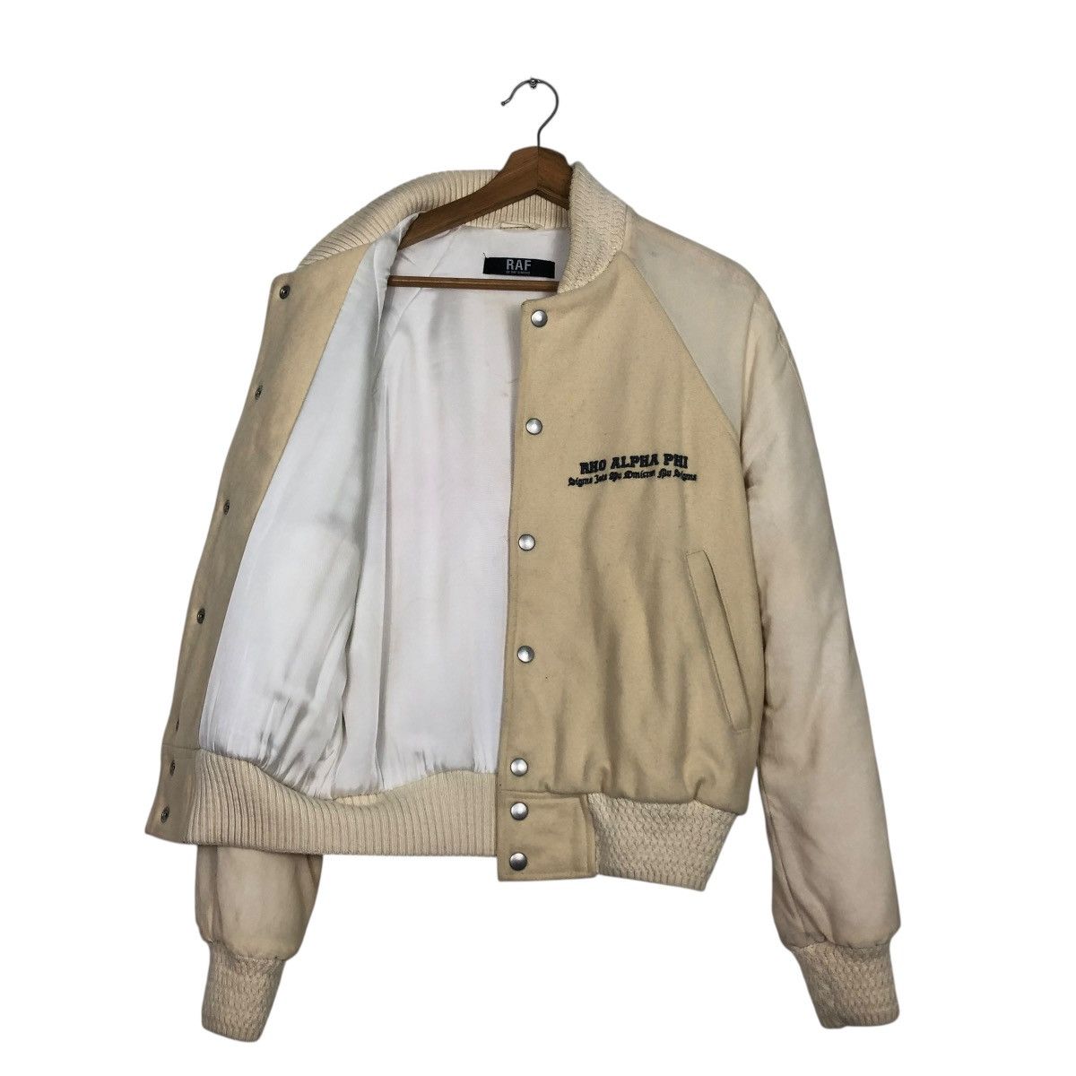 Raf Simons 🔥RAF SIMONS ASHES & HEROES 2006/2007 COLLECTIONS WOOL BOMBER Size US M / EU 48-50 / 2 - 16 Thumbnail