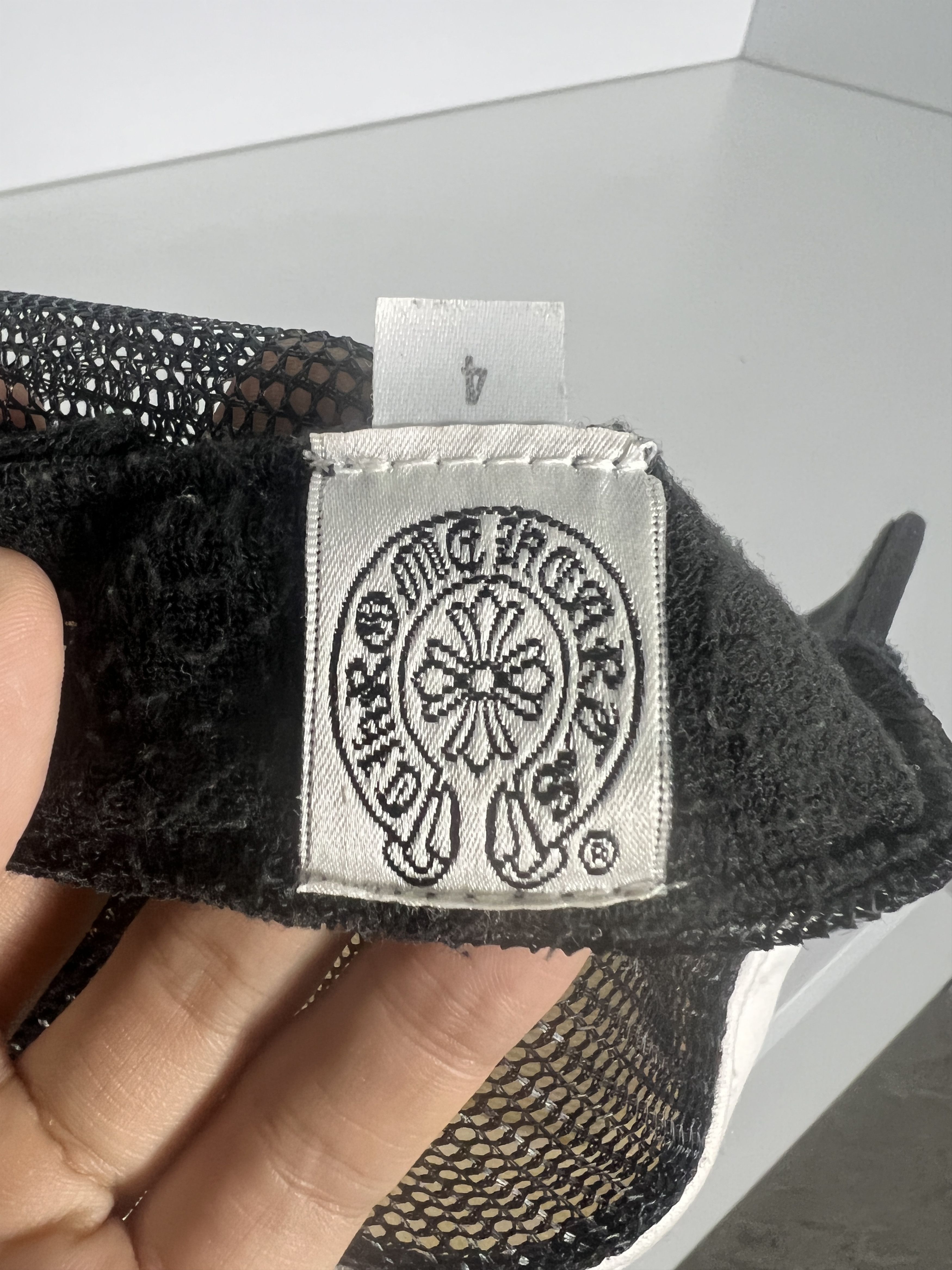 Chrome Hearts Chrome Hearts F*CK Hollywood Trucker Hat Silver Button Size ONE SIZE - 5 Thumbnail