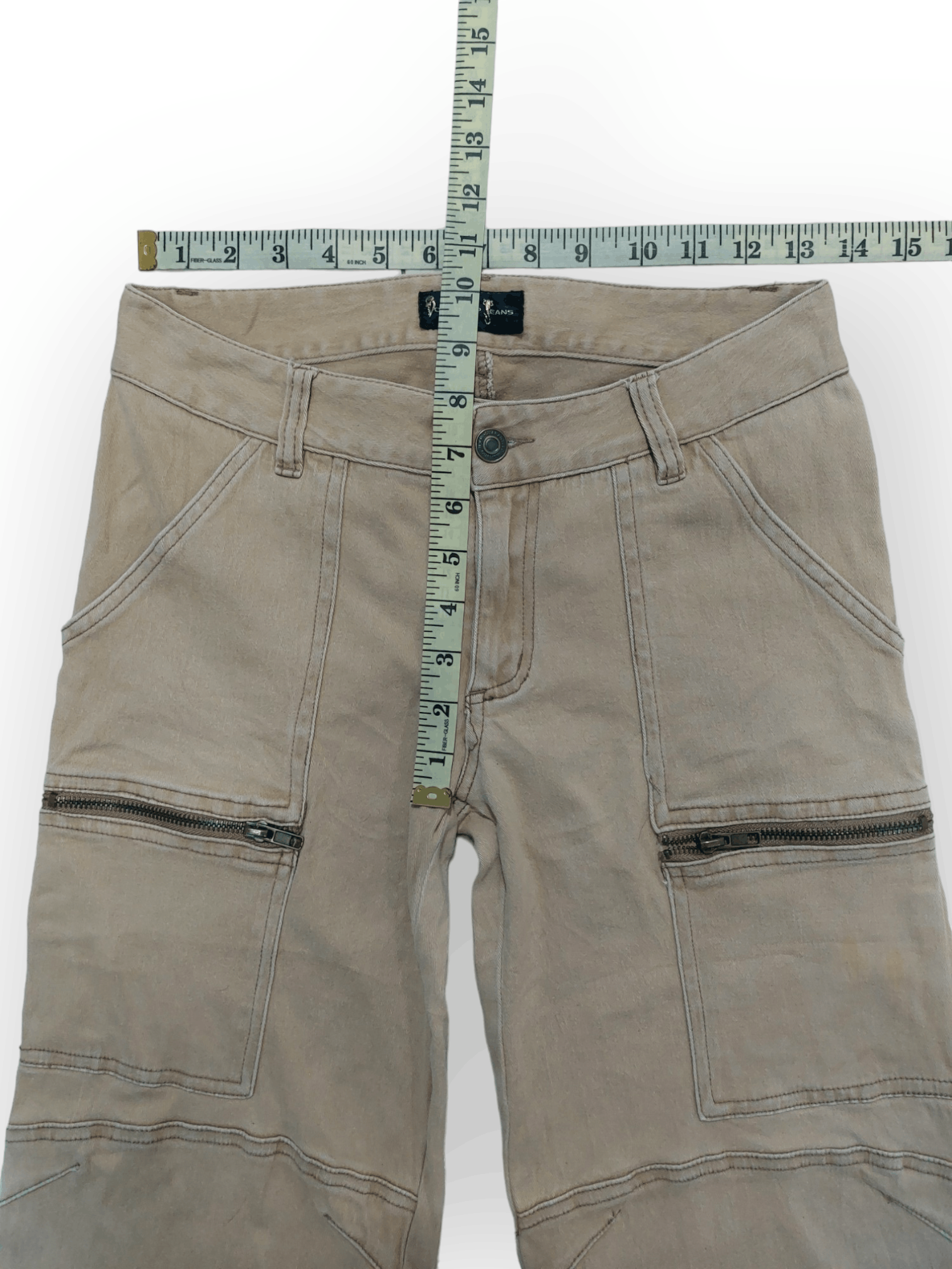 Designer Booty Trap Jeans Multipocket Bootcut Leg Pants Size 27" / US 4 / IT 40 - 15 Thumbnail