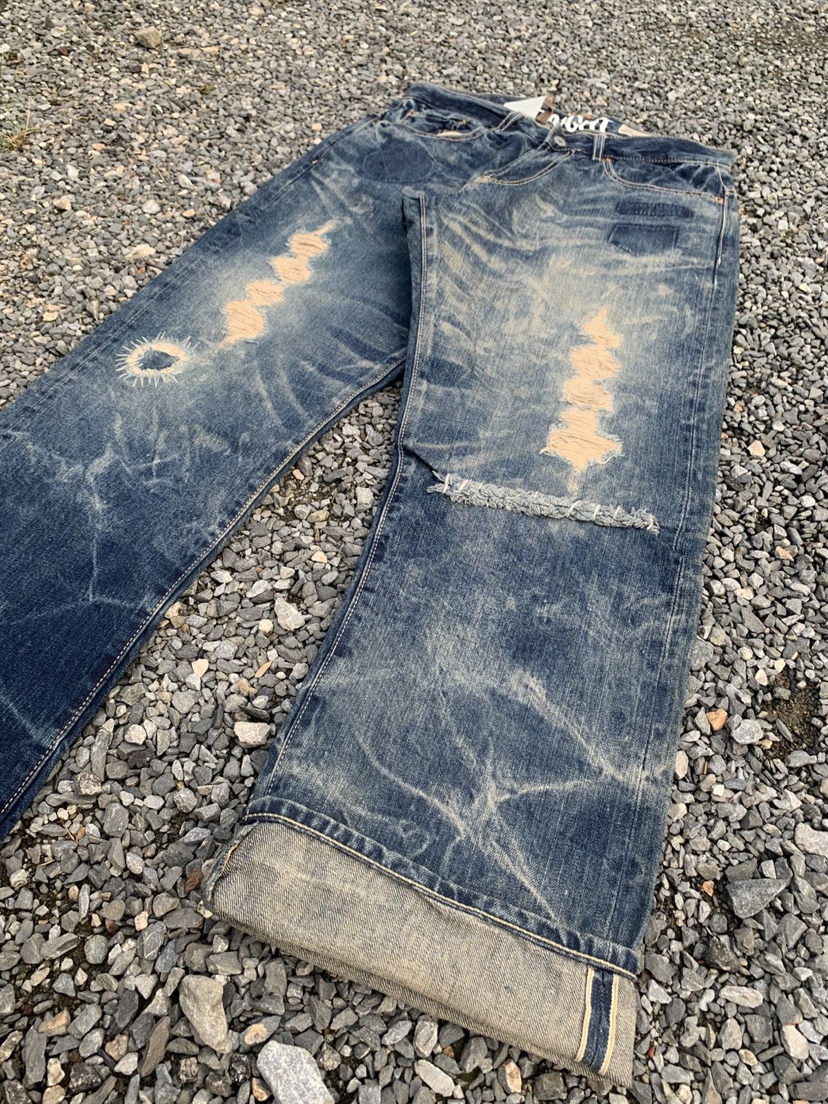 SCANNER FUNDAMENTAL PRODUCT SELVEDGE JAPANESE DISTRESSED