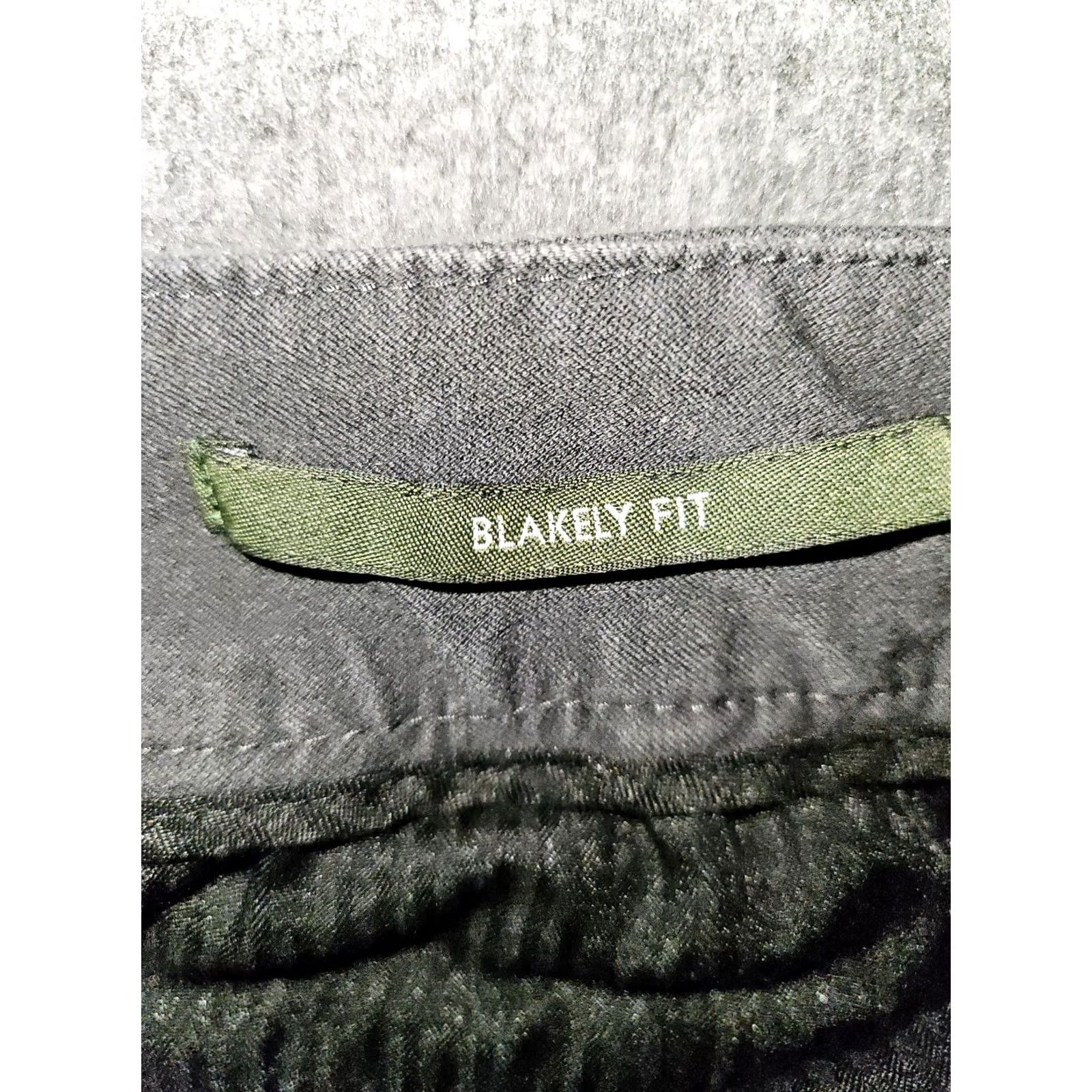 Eddie Bauer VINTAGE Eddie Bauer Blakely Pants Women 14 Gray Mid Rise Stretch Chino Straight Flat Front 28 Inseam Mens Womens Girls Boys Size 36" / US 14 / IT 50 - 6 Thumbnail