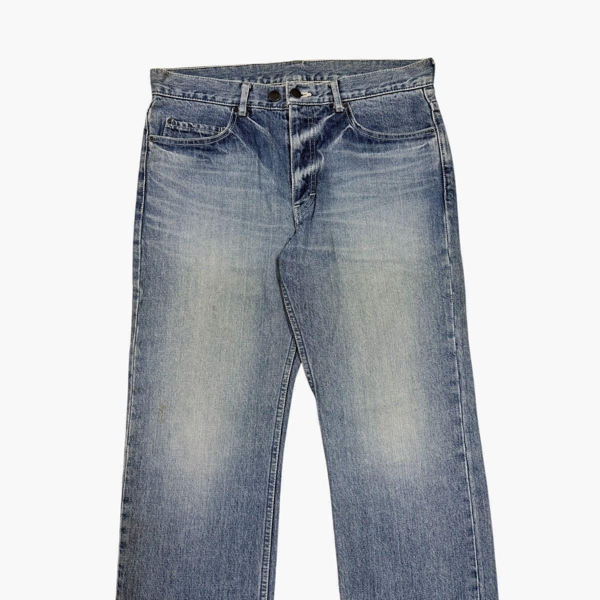 N.Hoolywood Mister Hollywood Two Size Straight Blue Wash Denim Size US 34 / EU 50 - 3 Thumbnail