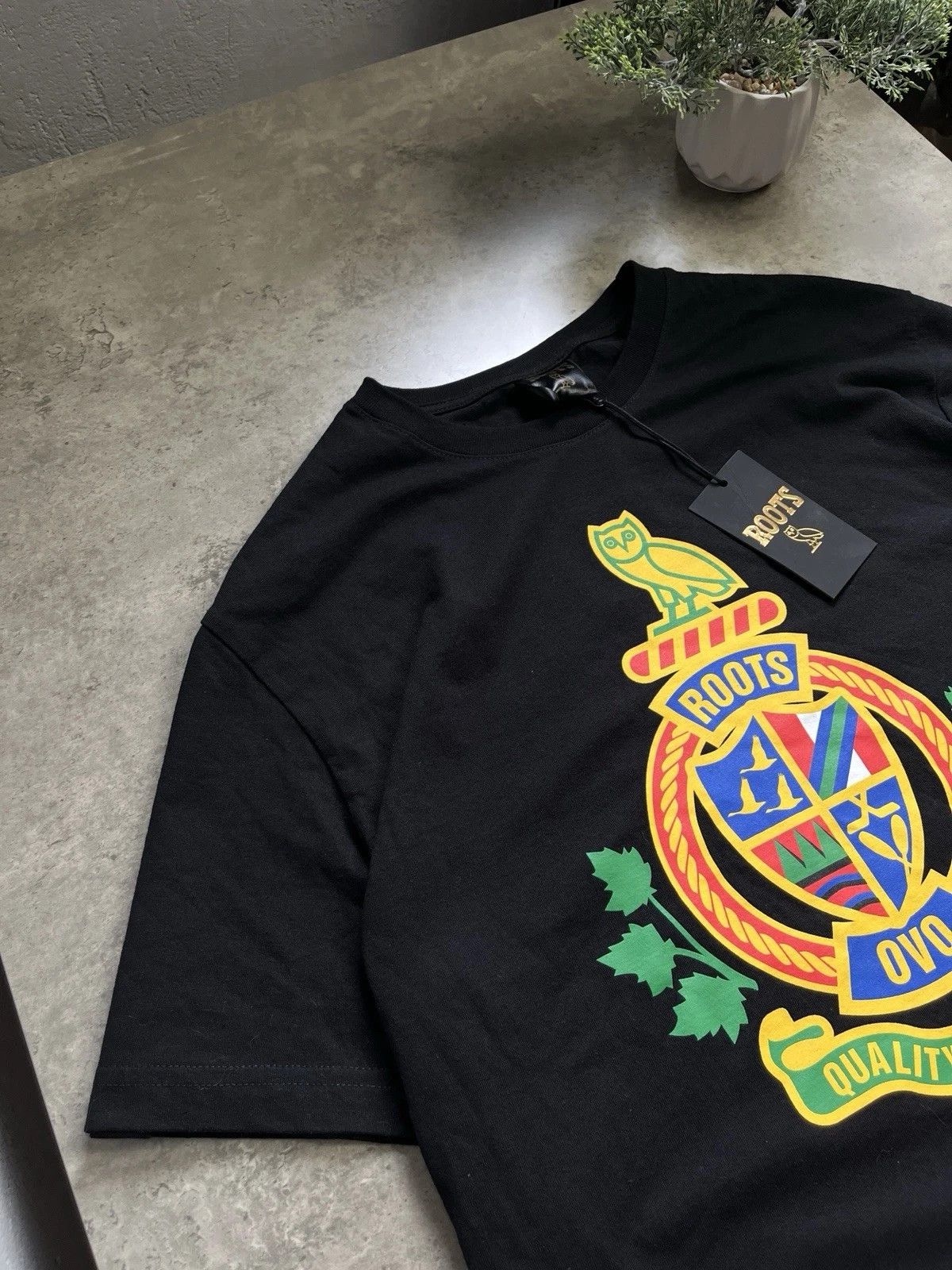 October's Very Own × Roots OVO October's Very Own x Roots Owl Tee Size US L / EU 52-54 / 3 - 3 Thumbnail