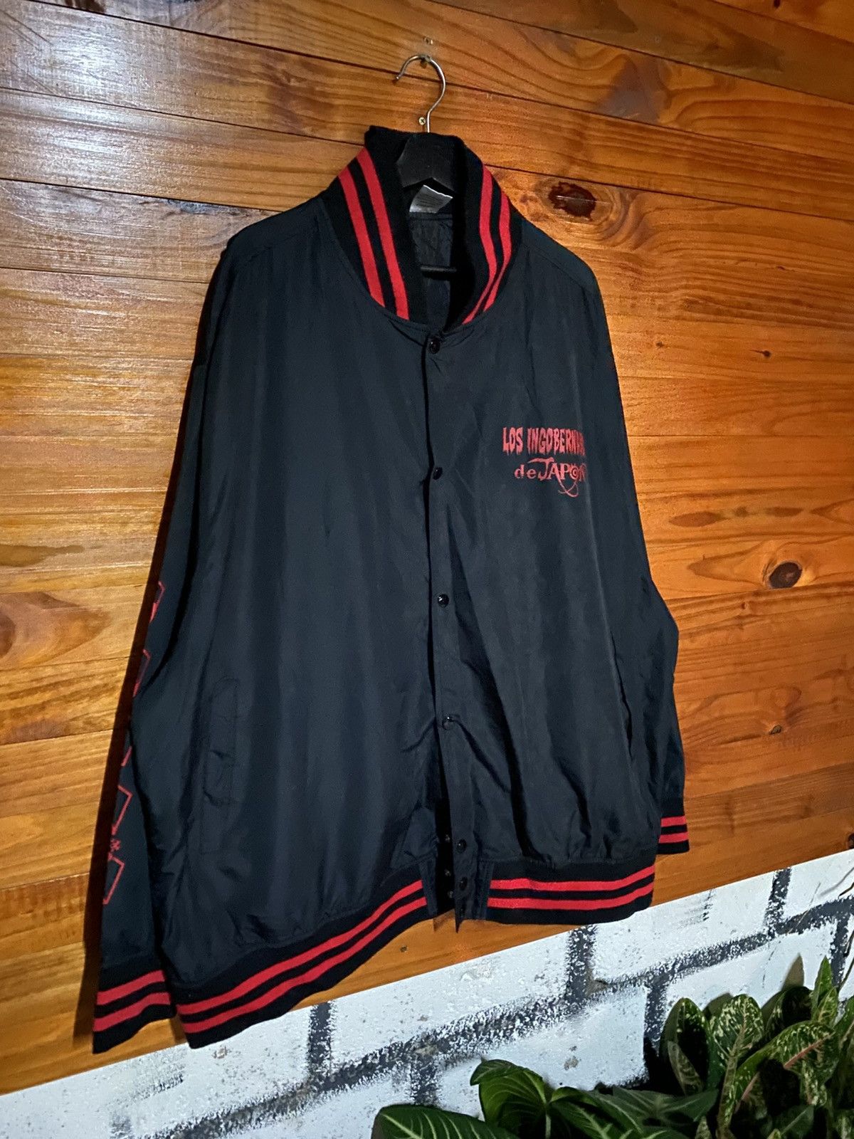 Japanese Brand Los Ingobernables de Japón NJPW Varsity – EVIL SANADA Hiromu Size US XXL / EU 58 / 5 - 5 Thumbnail