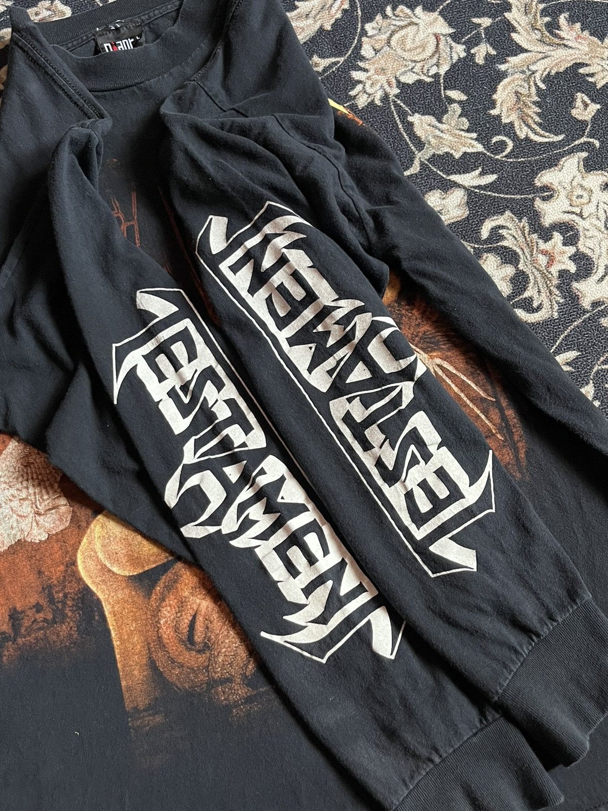 Band Tees × Vintage Vintage 1999 Testament Band LongSleeve Tshirt Size US L / EU 52-54 / 3 - 6 Thumbnail