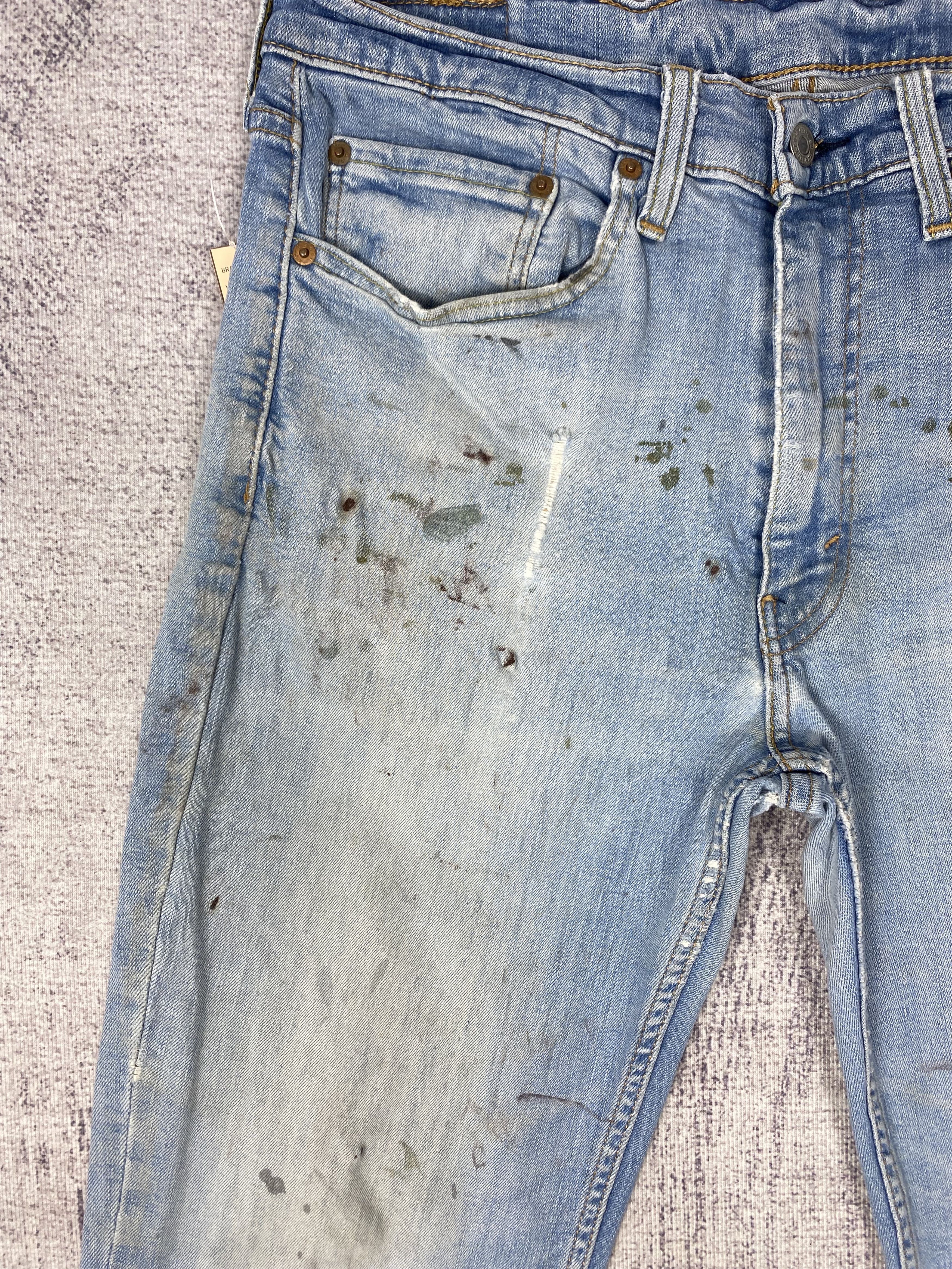 Levi's Vintage Levi's 514 Distressed Denim Jeans PT0485 Size US 34 / EU 50 - 4 Thumbnail