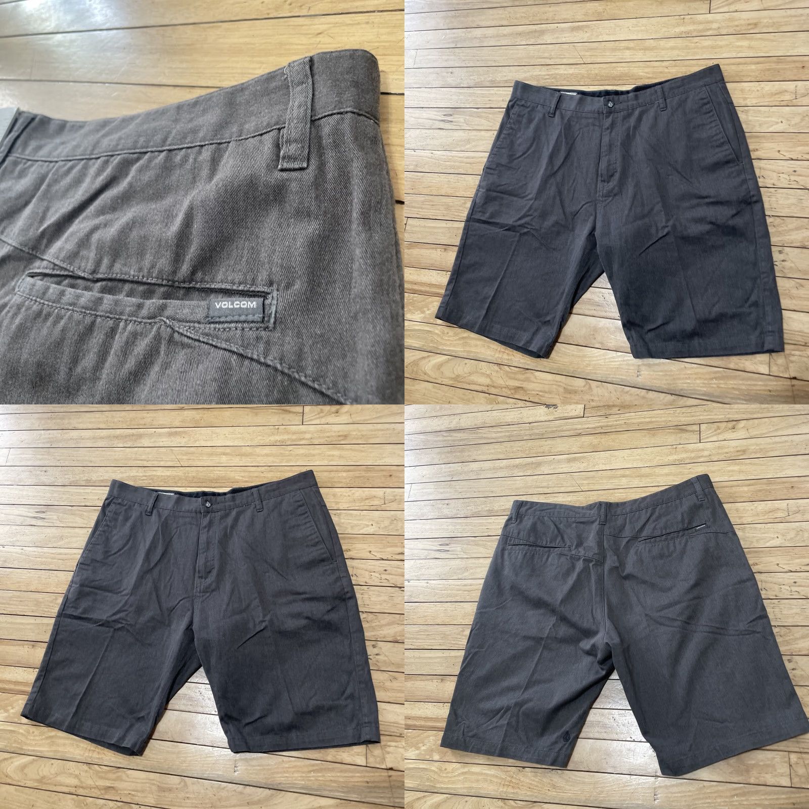 Volcom Volcom Shorts Men 38 Y2K Streetwear Gray Preppy Skate Chino Beach Surf 38x10 Size US 38 / EU 54 - 9 Thumbnail