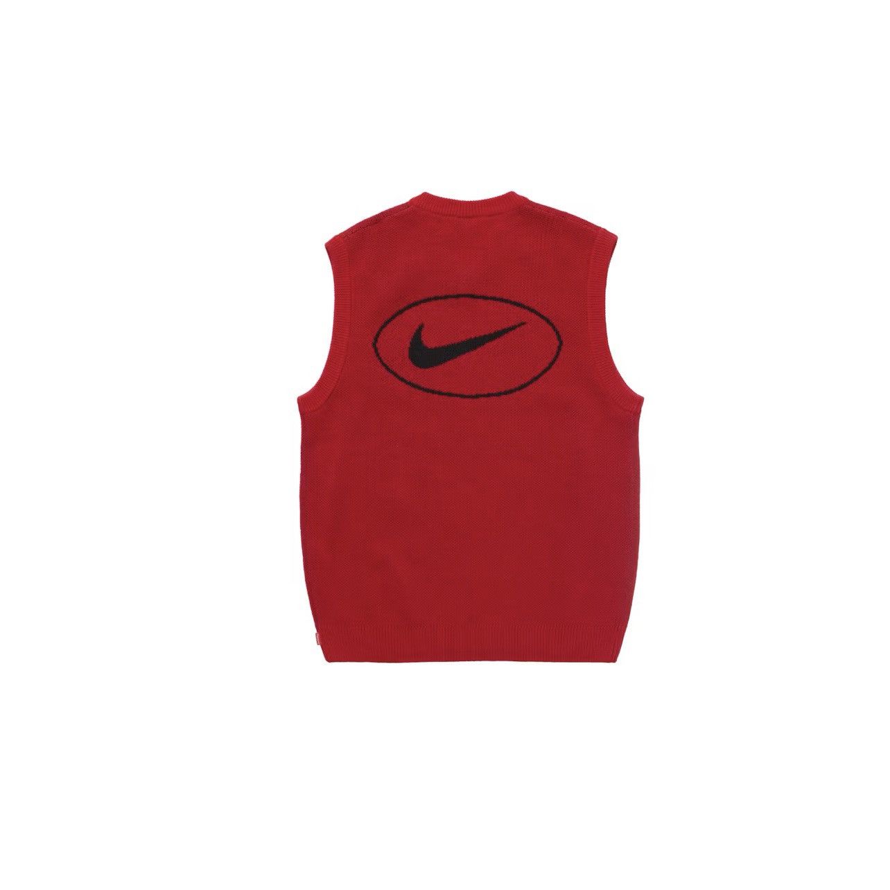 Nike × Supreme Supreme Nike Sweater Vest Red Size: XL Size US XL / EU 56 / 4 - 2 Thumbnail