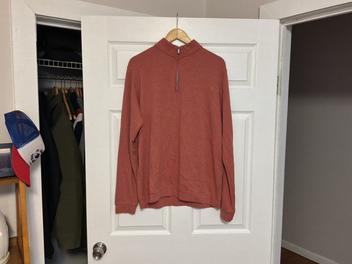 Peter Millar Peach Peter millar 1/4 zip Size US L / EU 52-54 / 3 - 1 Thumbnail
