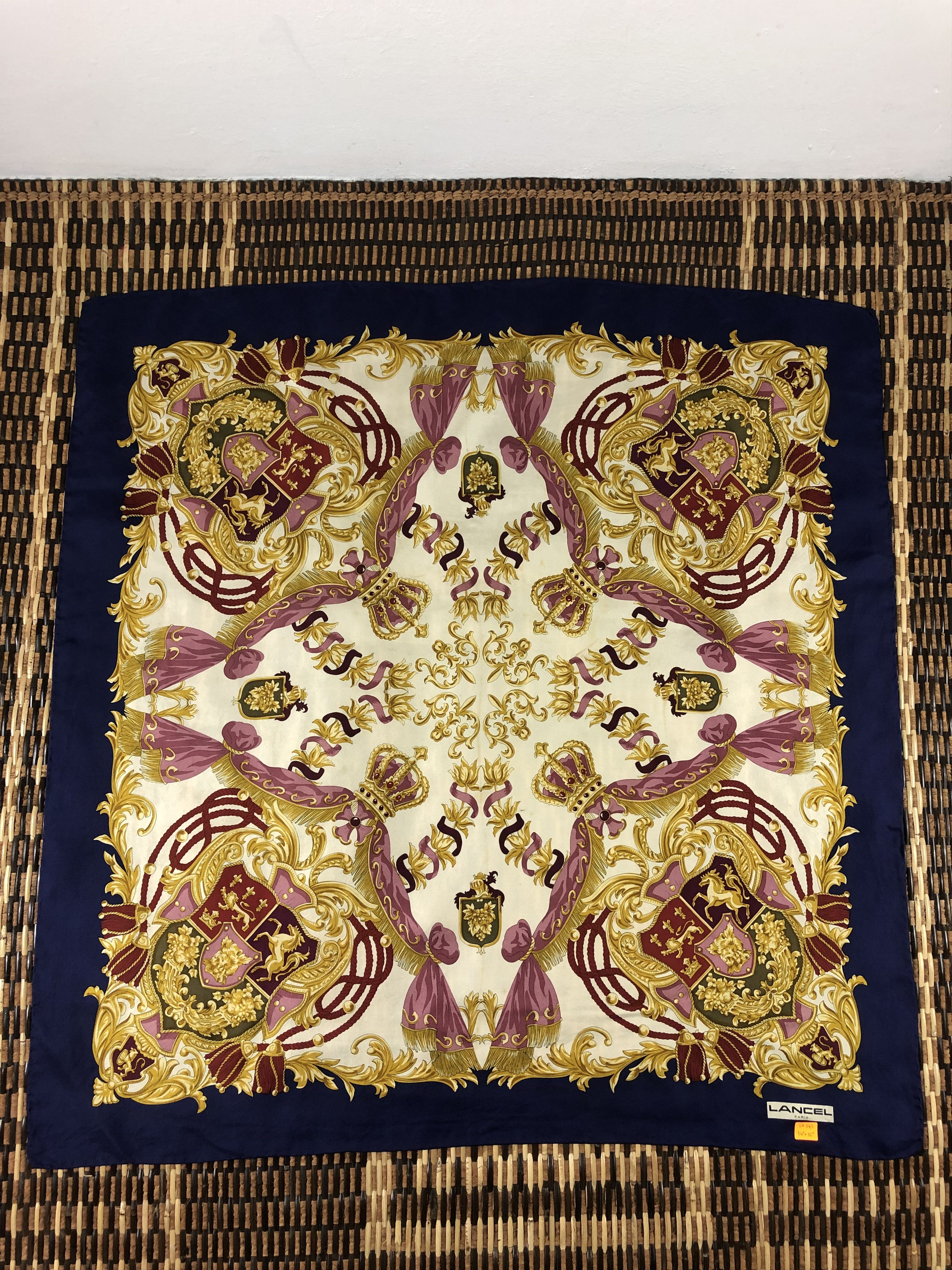 Lancel Lancel Silk Scarf Size ONE SIZE - 3 Thumbnail