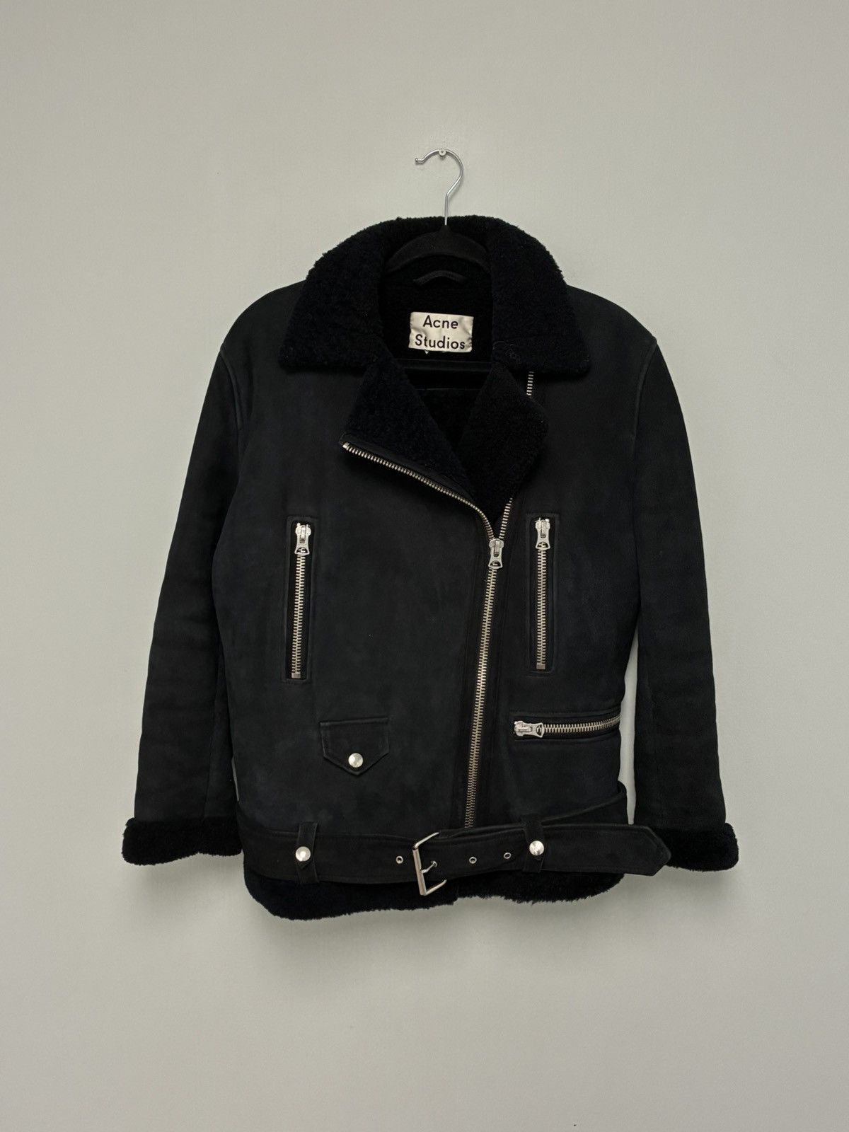 Acne Studios Merlyn Shearling Jacket Size 34 Small Size S / US 4 / IT 40 - 3 Thumbnail