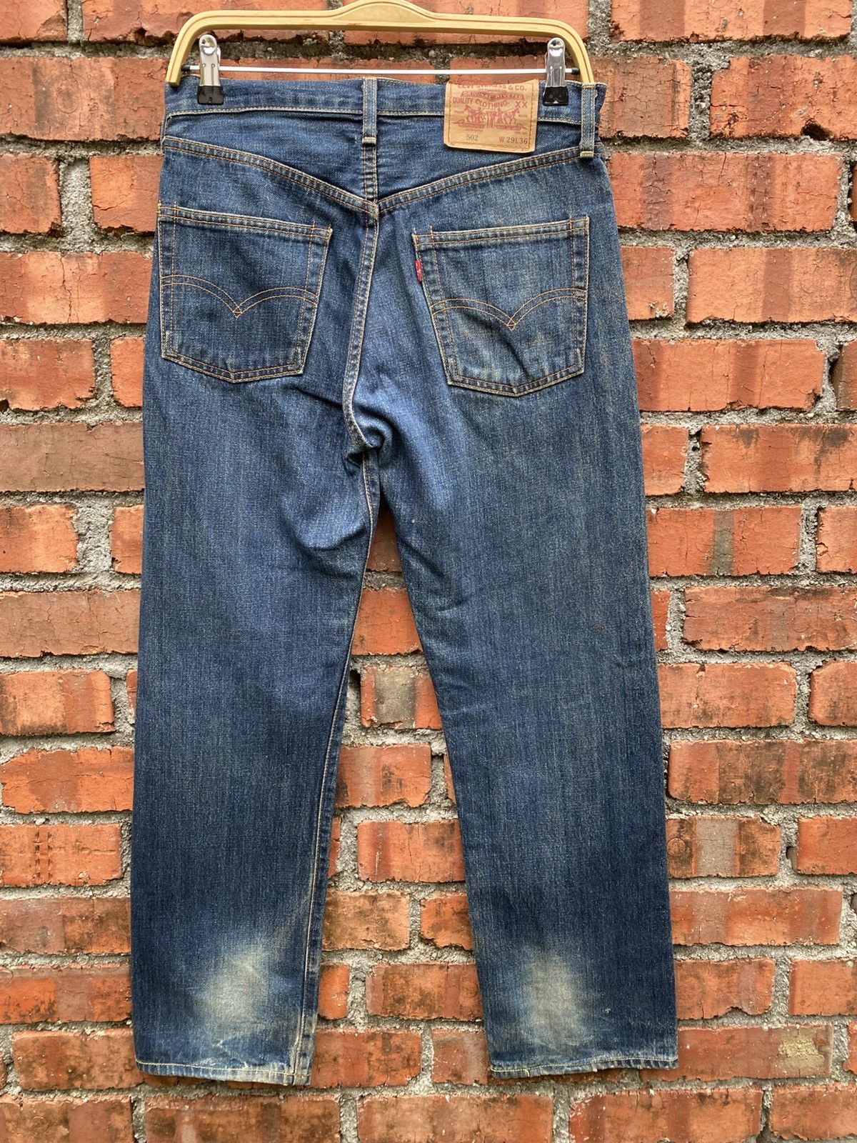 Levi's Vintage Clothing W30x29 Vintage levi's 502 Redline big E made in JAPAN Size US 30 / EU 46 - 6 Thumbnail