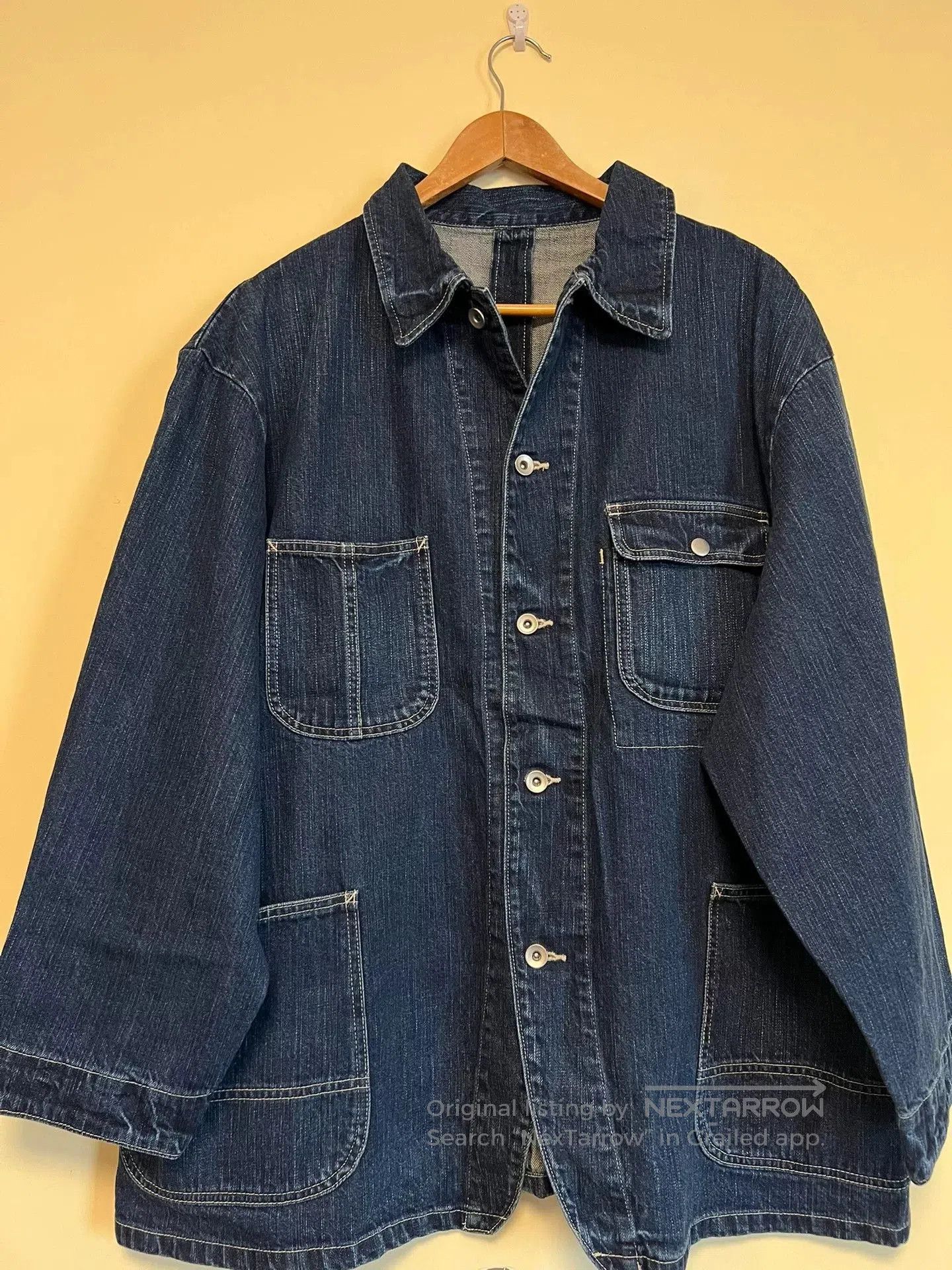Porter Classic PORTER CLASSIC STEINBECK DENIM JACKET. Size US L / EU 52-54 / 3 - 1 Thumbnail