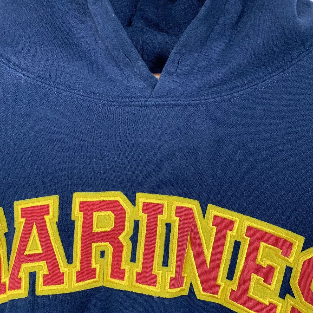 Gildan Marines Crop Top Hoodie Size 3XL / US 20-22 - 4 Thumbnail