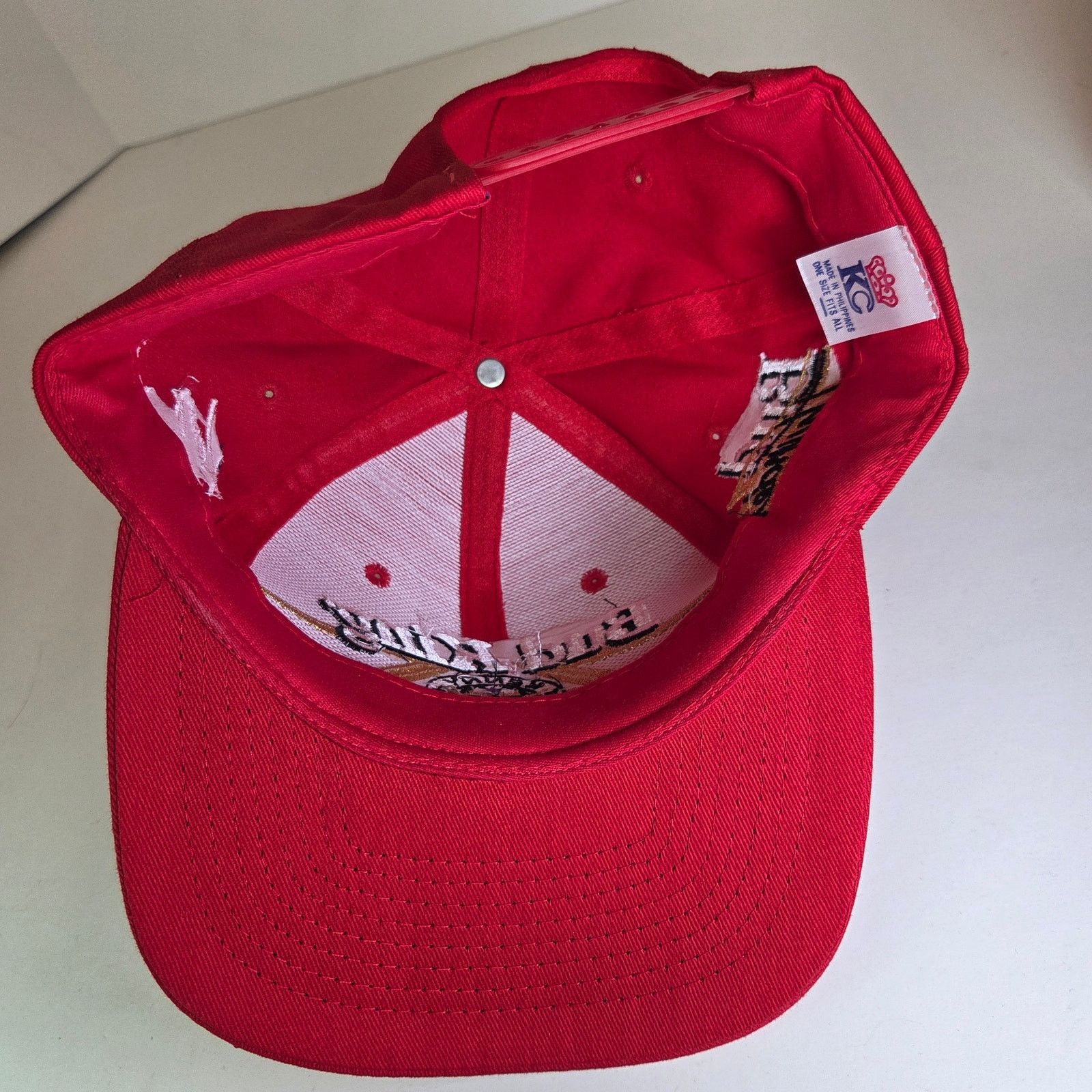 Budweiser Vintage Bud King Racing Snapback Hat Kenny Bernstein Size ONE SIZE - 6 Thumbnail