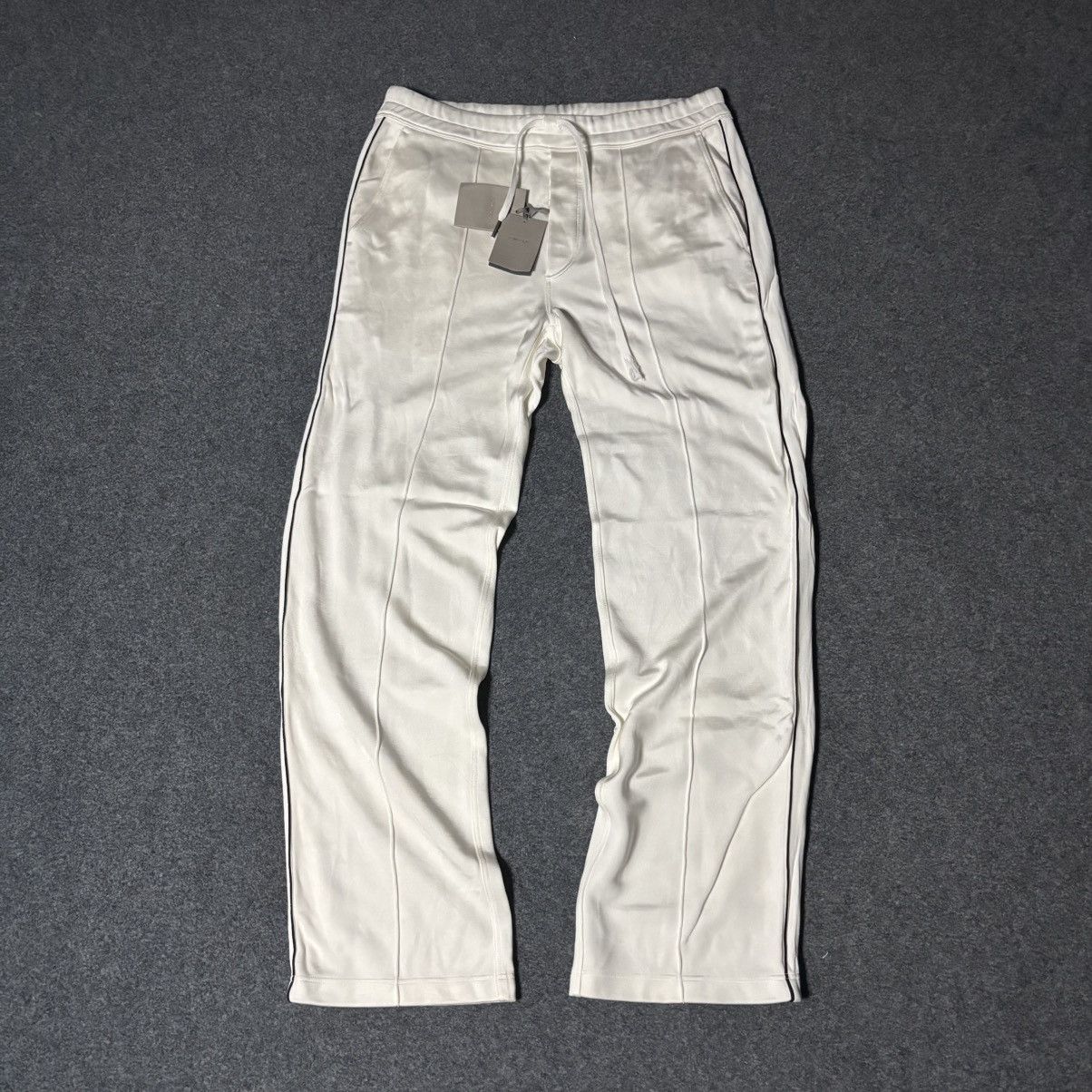 Tom ford stripe-detail cotton track pant