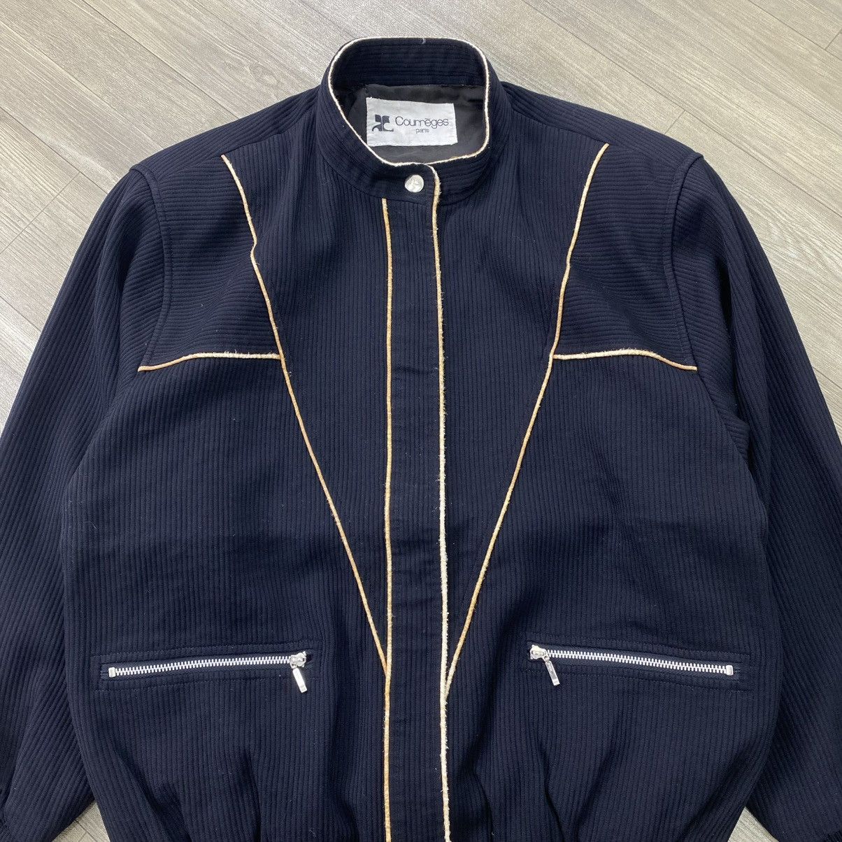 Courreges Vintage Courreges Paris Bomber Work Jacket Luxury Size US M / EU 48-50 / 2 - 4 Thumbnail