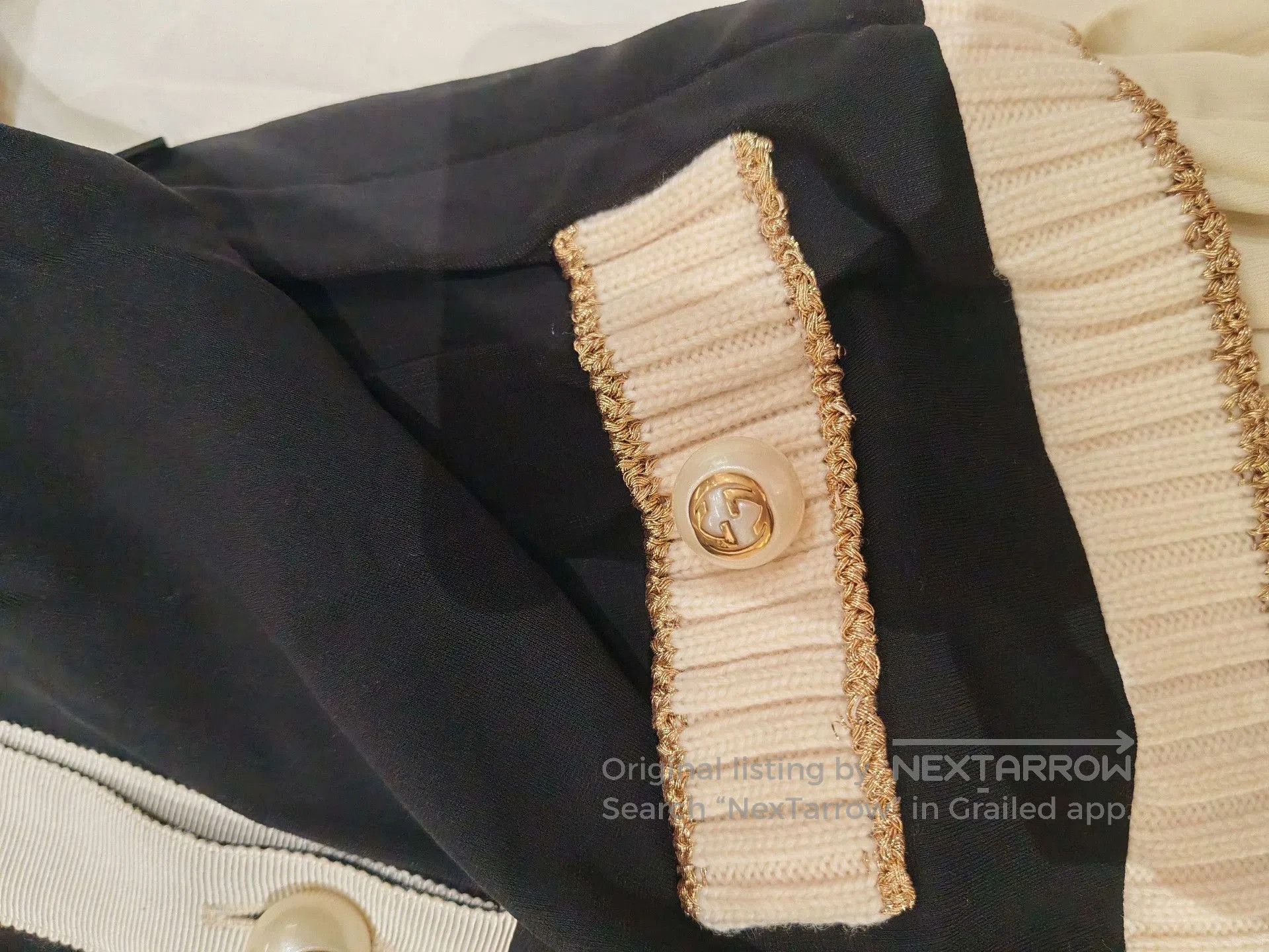 Gucci Gucci Pearl Button Dress Italy Made. Size M / US 6-8 / IT 42-44 - 9 Thumbnail