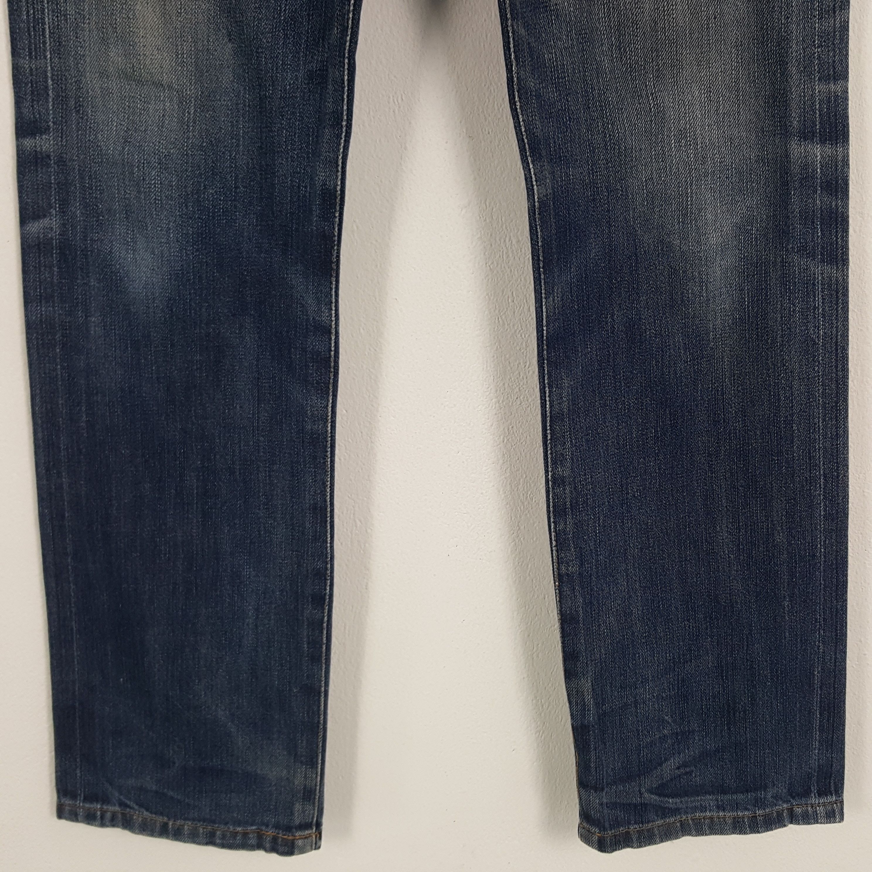 Japanese Brand × Vintage Vintage Evisu Japanese Brand Daicock Custom Denim Jeans Size US 29 - 5 Thumbnail