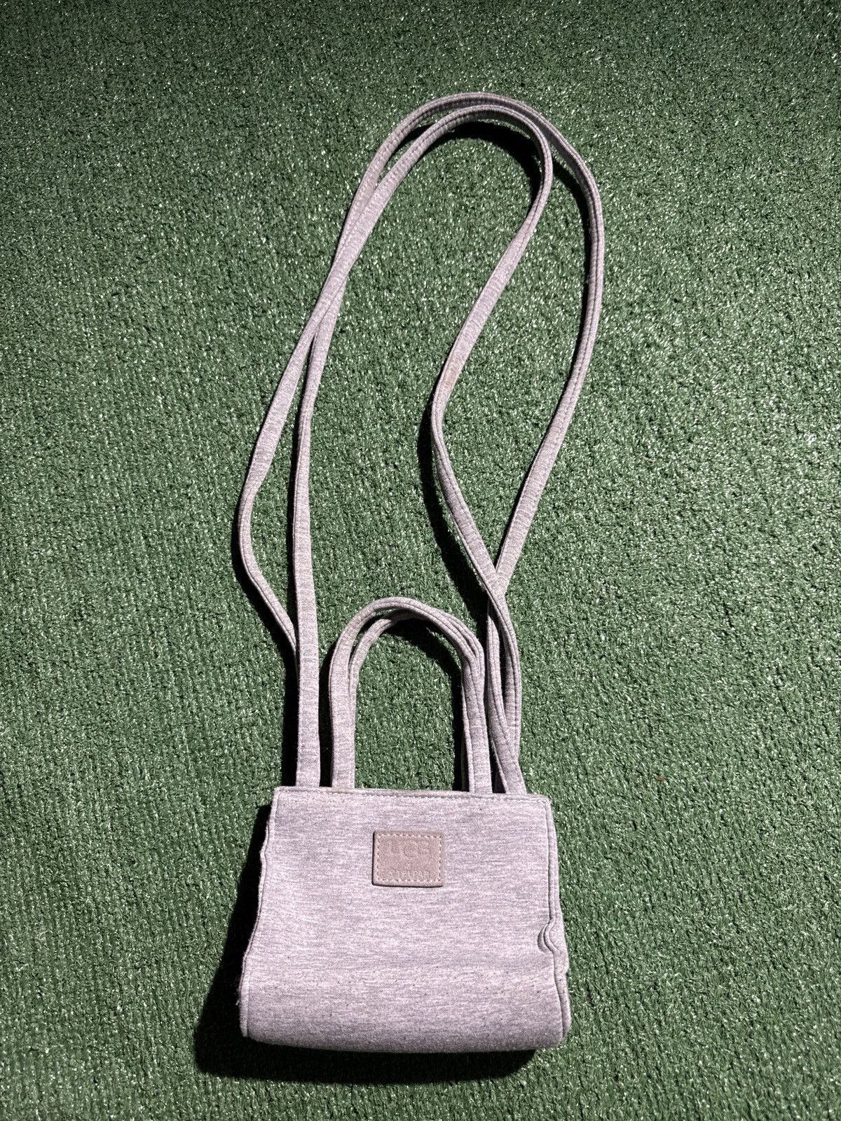 Telfar × Ugg UGG TELFAR Small Fleece Shopper Heather Grey Size ONE SIZE - 3 Thumbnail