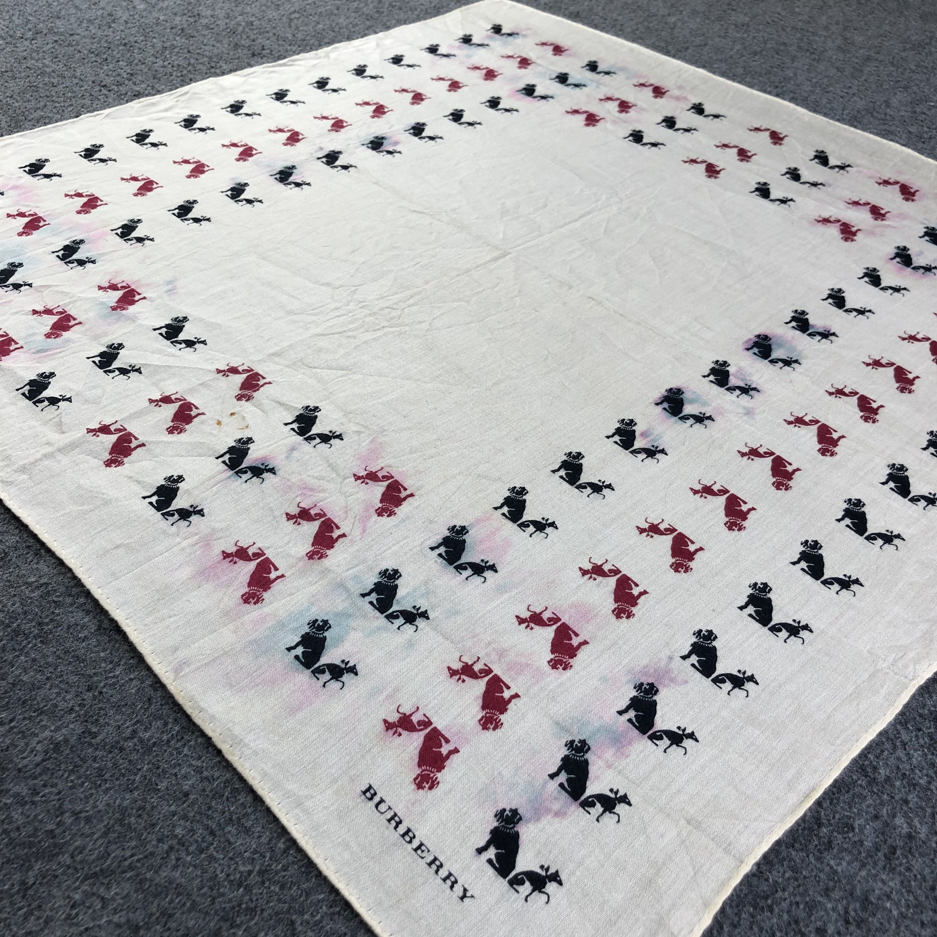 Burberry Burberry Handkerchief Bandana Neckerchief H2317 Size ONE SIZE - 4 Thumbnail