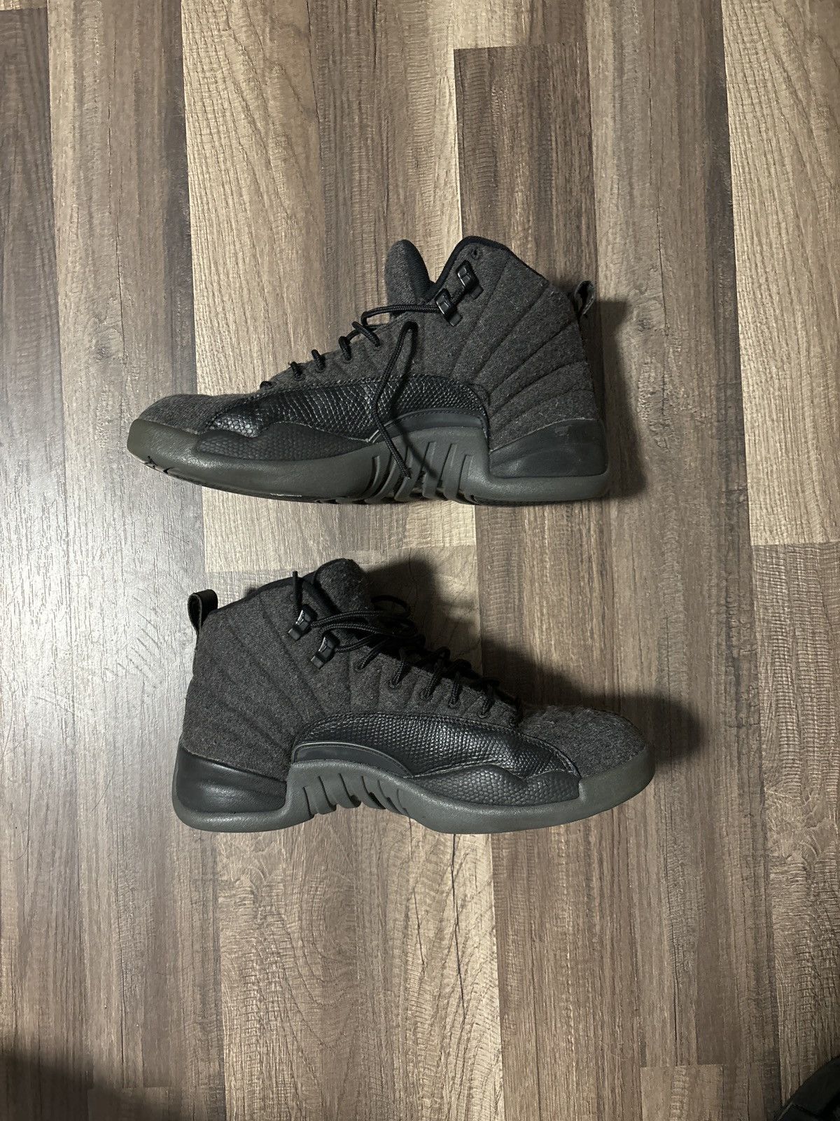 Jordan Brand Wool grey Jordan 12 size 10 Size US 10 / EU 43 - 3 Thumbnail