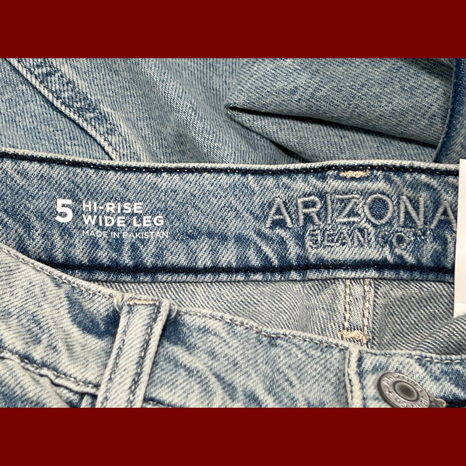 Other Arizona - Juniors Women High-Rise Relaxed Through Hip & Thig Size 30" / US 8 / IT 44 - 14 Thumbnail