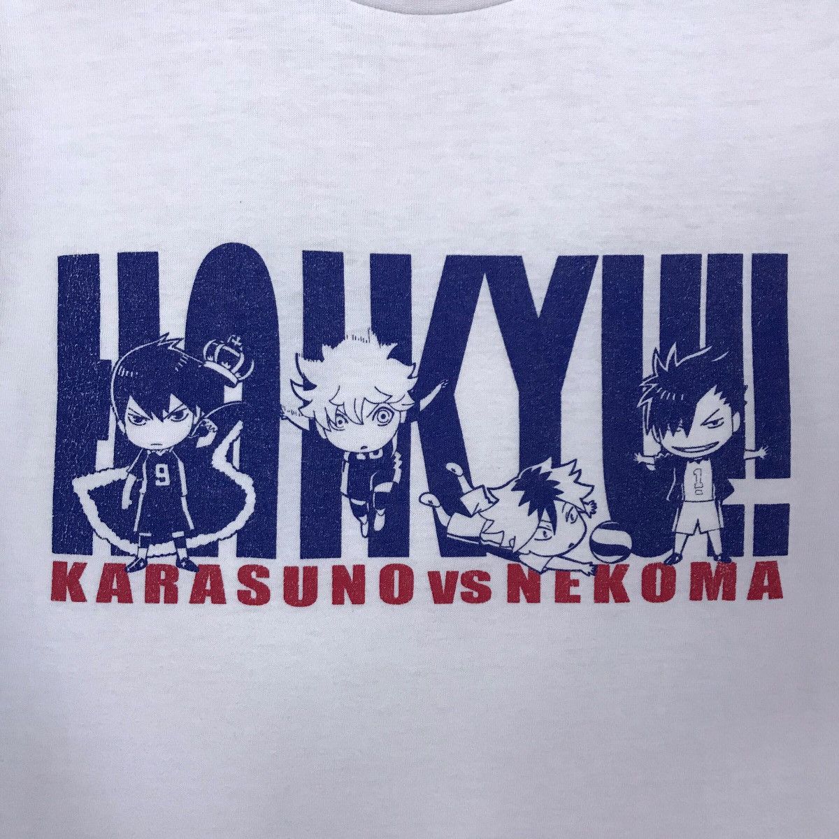 Japanese Brand Haikyuu Japan Manga Series Karasuno vs Nekoma Tee Shirt Size US M / EU 48-50 / 2 - 3 Thumbnail
